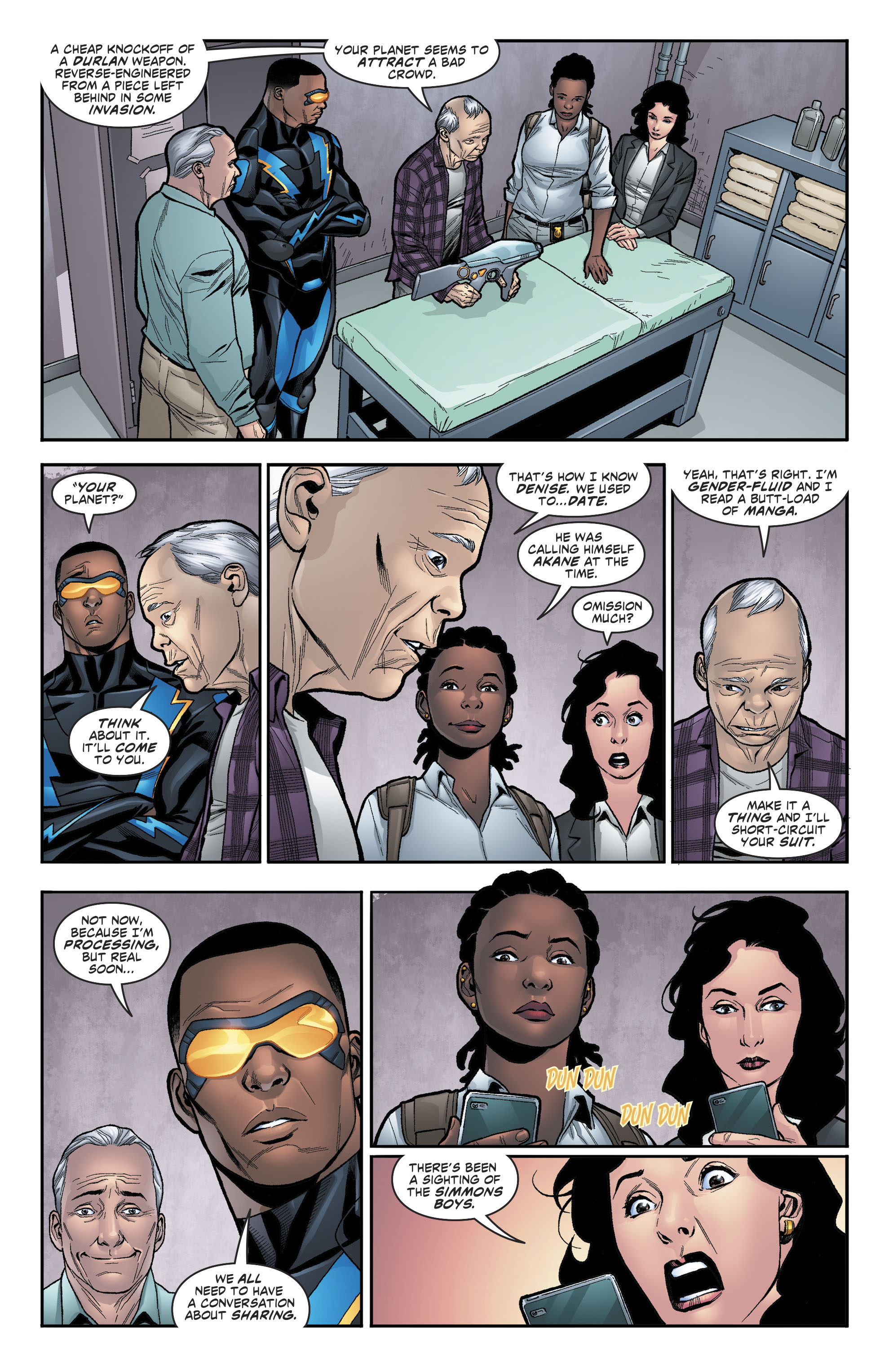 Black Lightning: Cold Dead Hands (2017-) issue 3 - Page 17