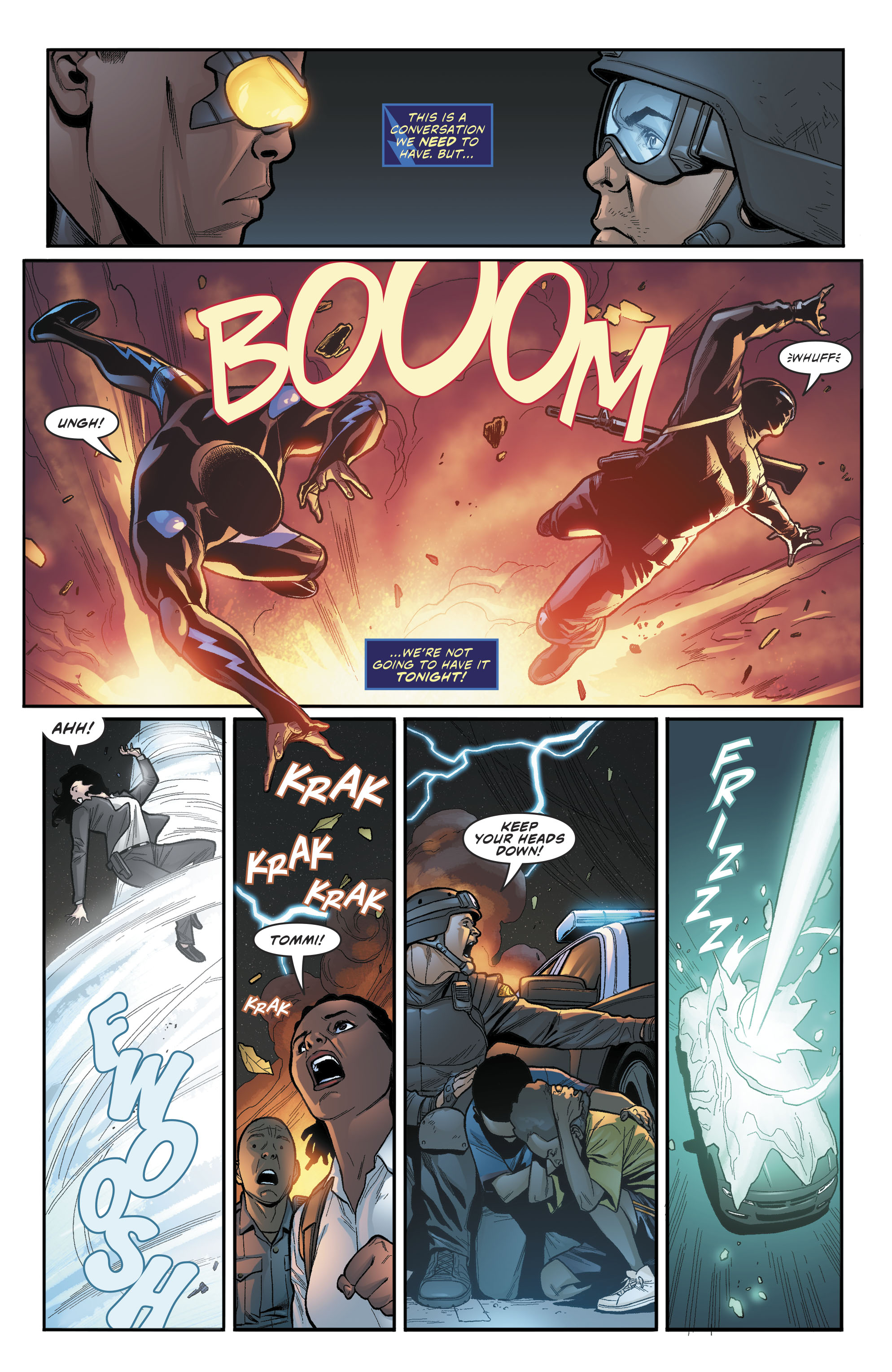 Black Lightning: Cold Dead Hands (2017-) issue 3 - Page 22