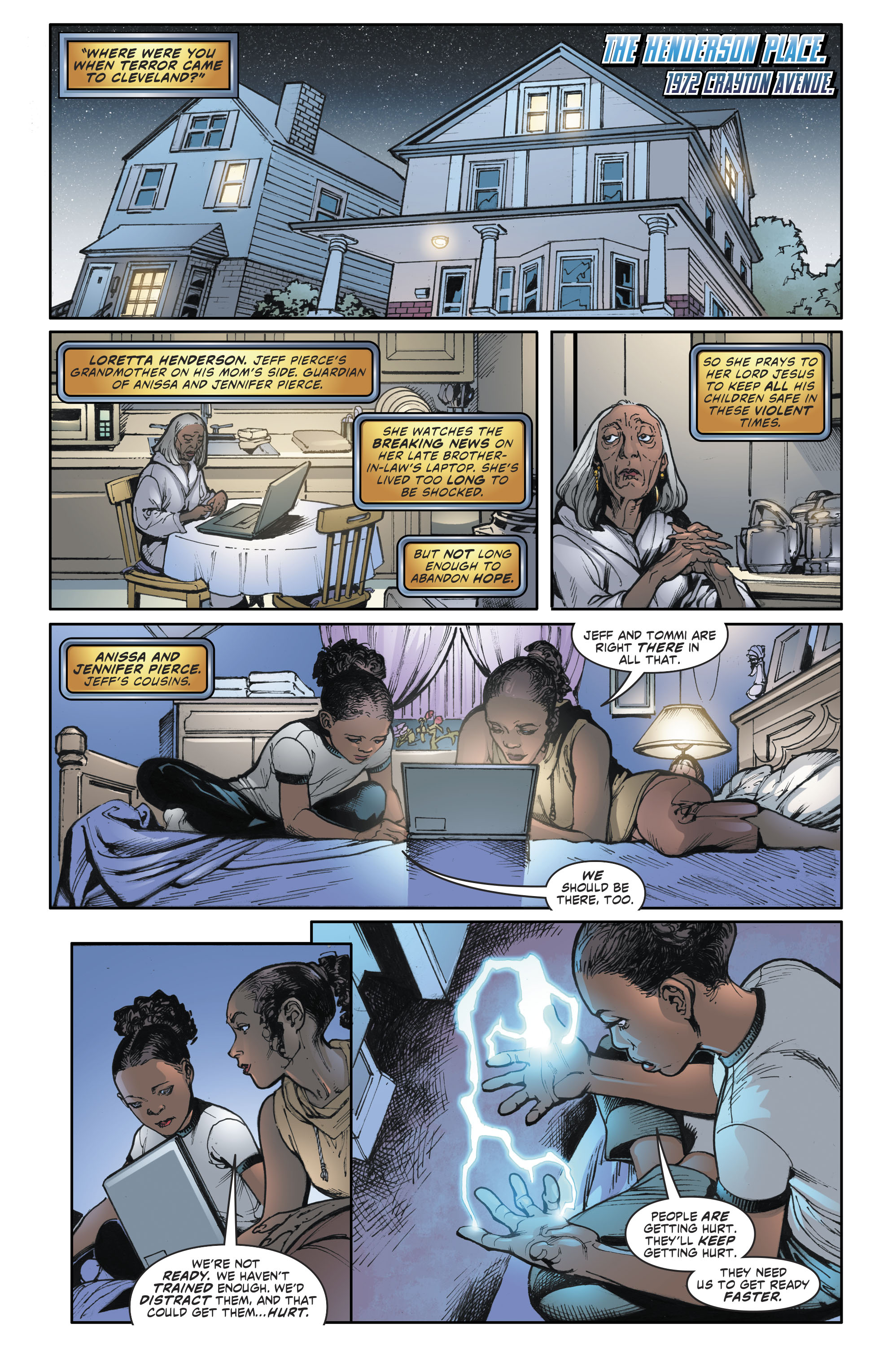 Black Lightning: Cold Dead Hands (2017-) issue 4 - Page 13