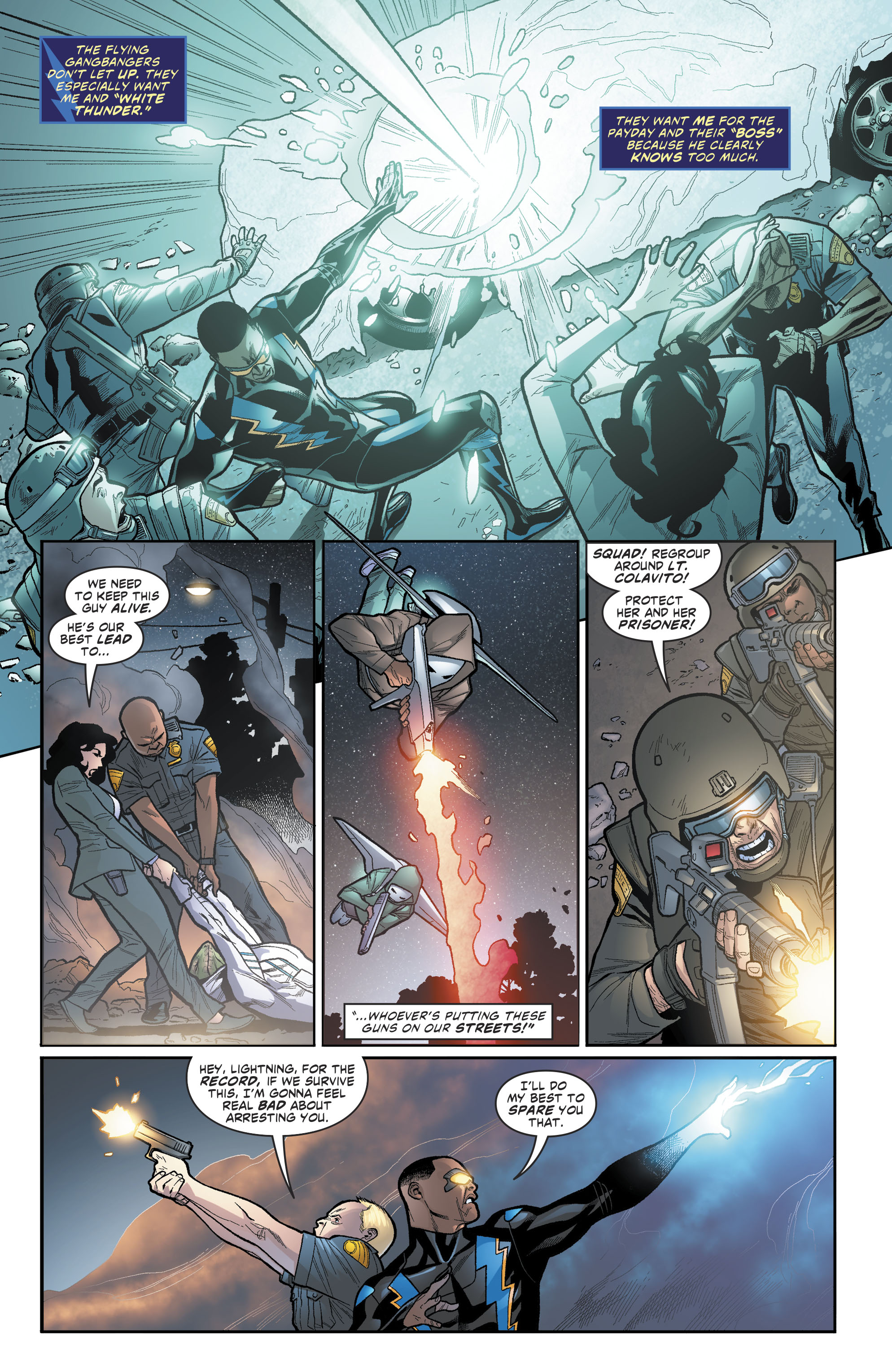 Black Lightning: Cold Dead Hands (2017-) issue 4 - Page 14