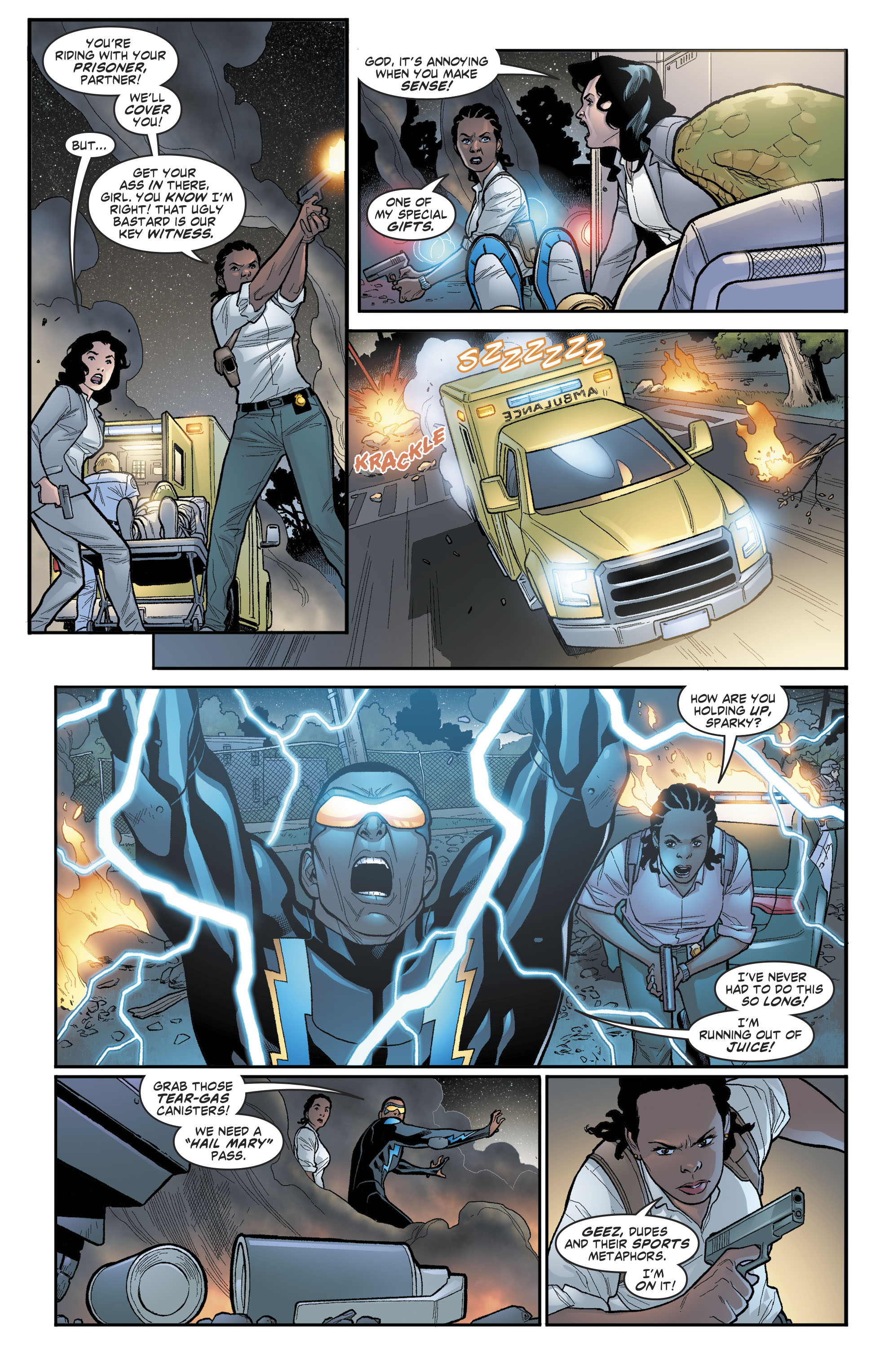 Black Lightning: Cold Dead Hands (2017-) issue 4 - Page 16