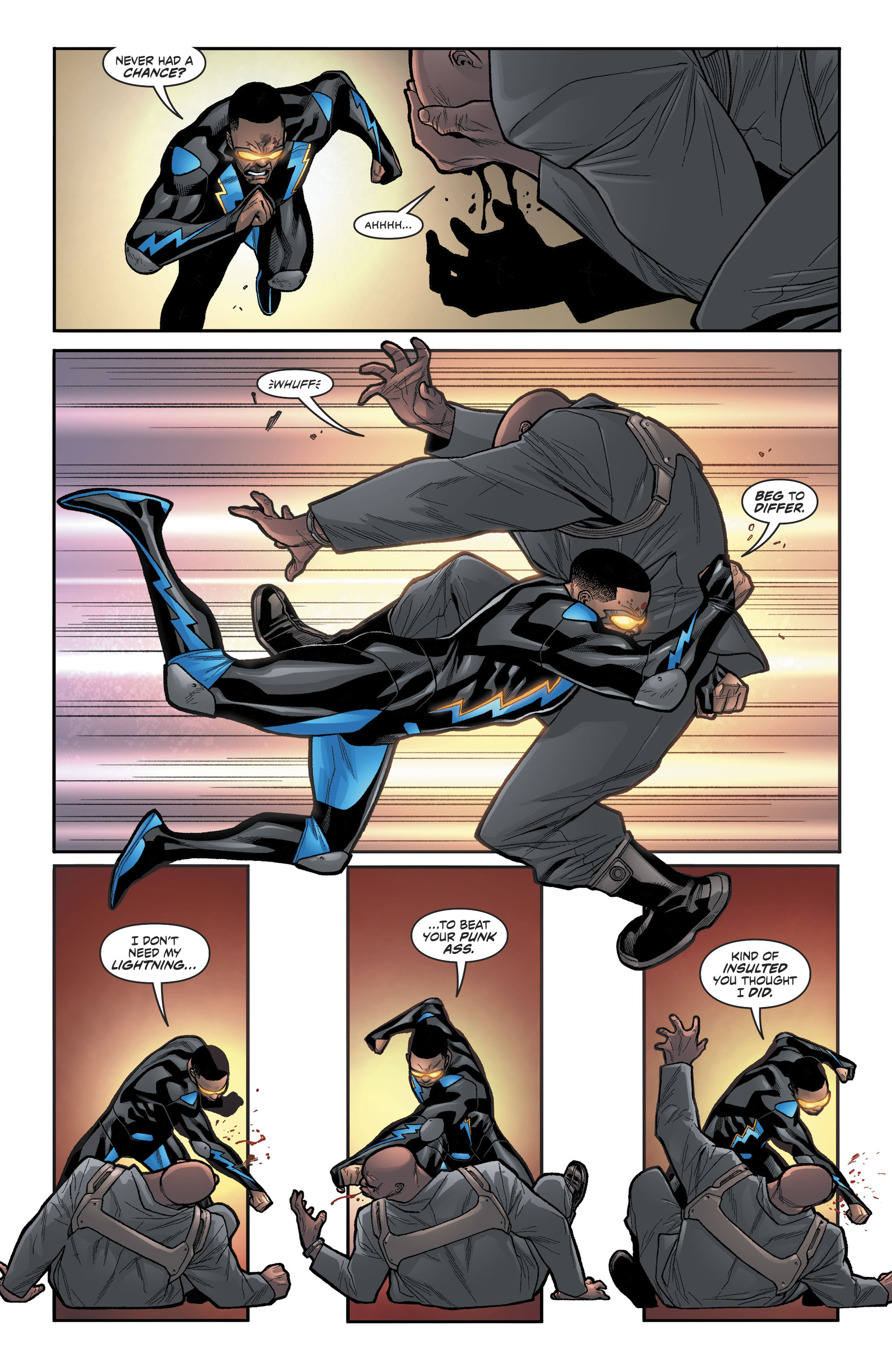 Black Lightning: Cold Dead Hands (2017-) issue 5 - Page 18