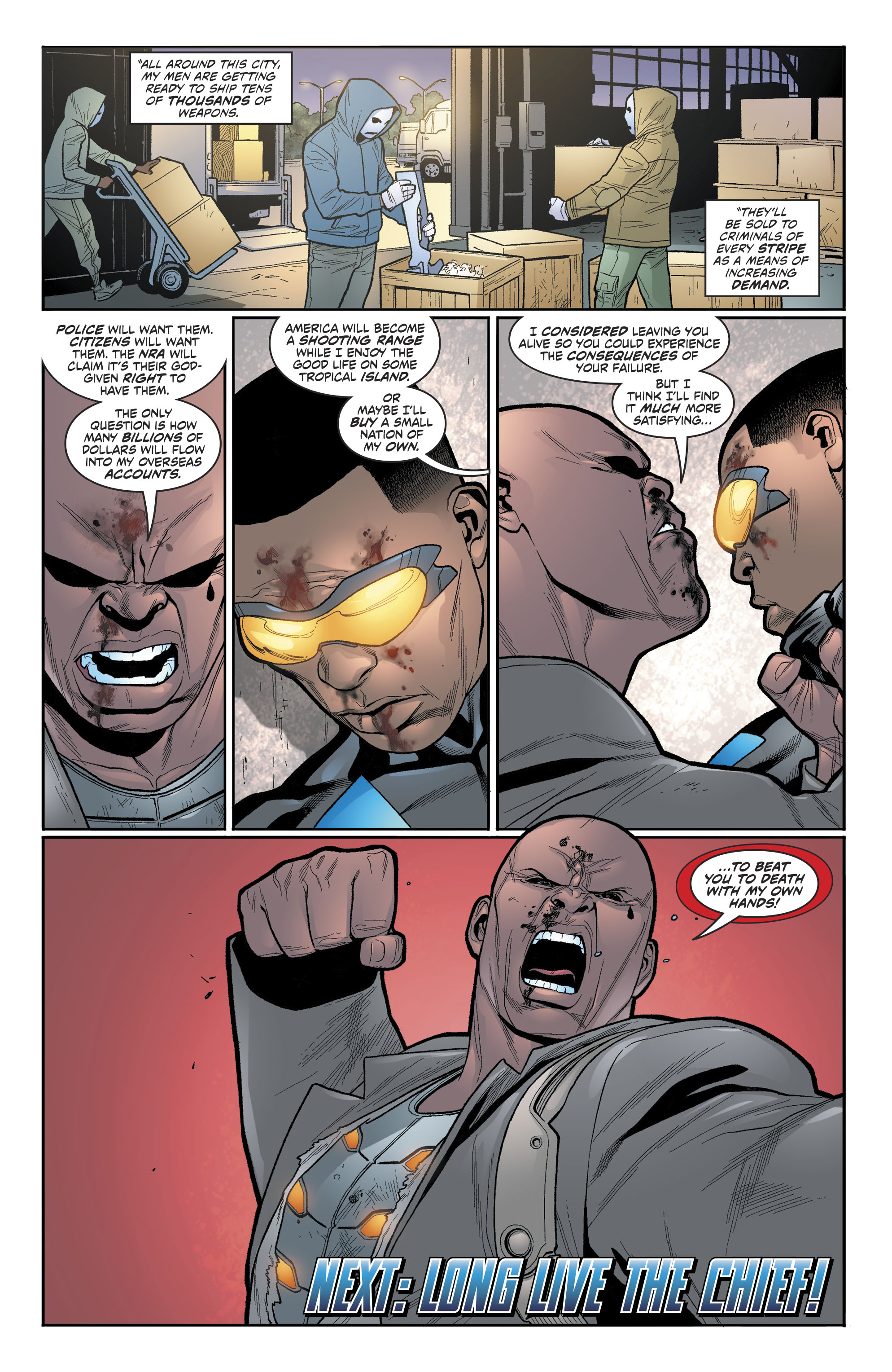 Black Lightning: Cold Dead Hands (2017-) issue 5 - Page 22