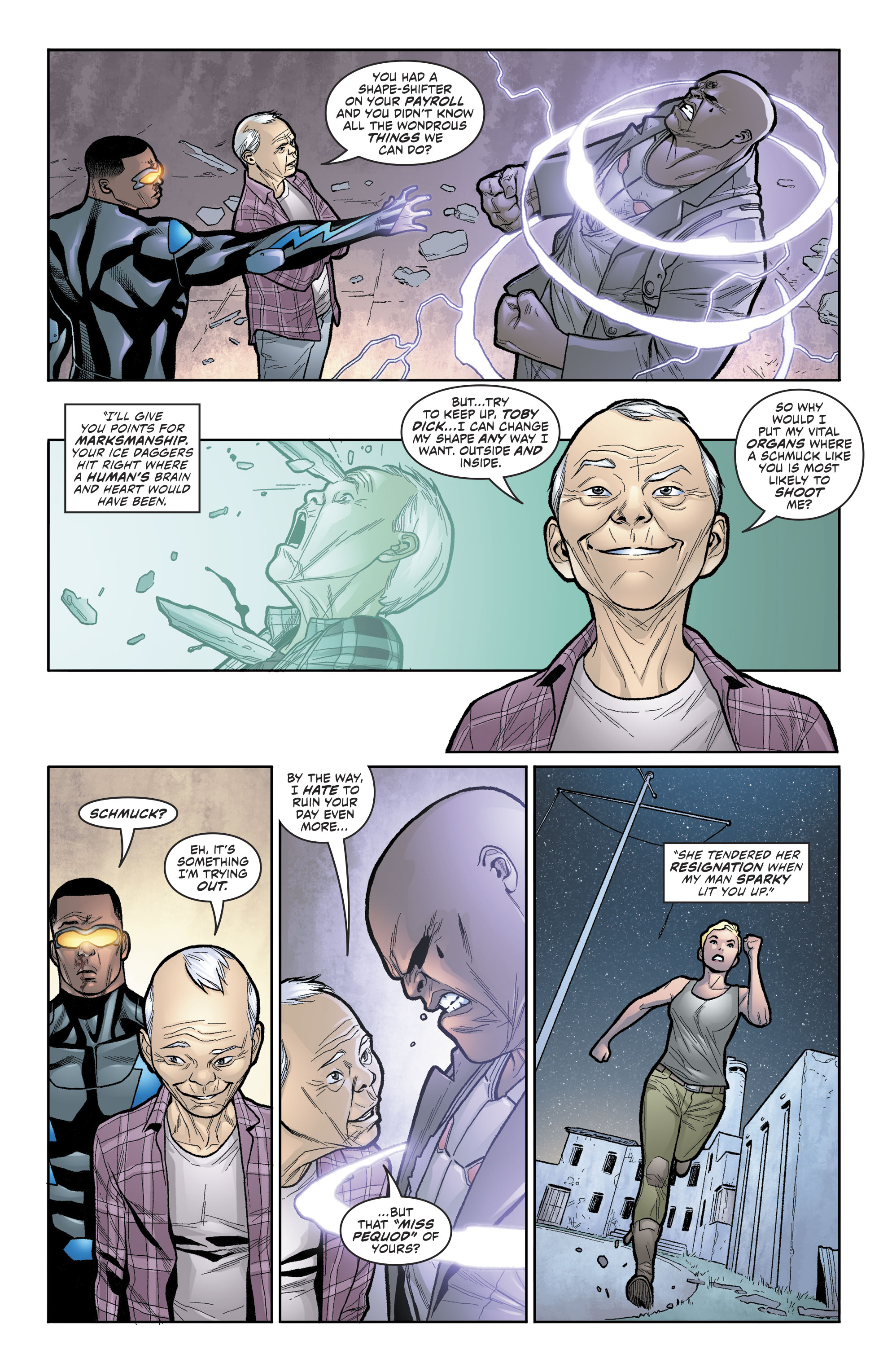 Black Lightning: Cold Dead Hands (2017-) issue 6 - Page 11