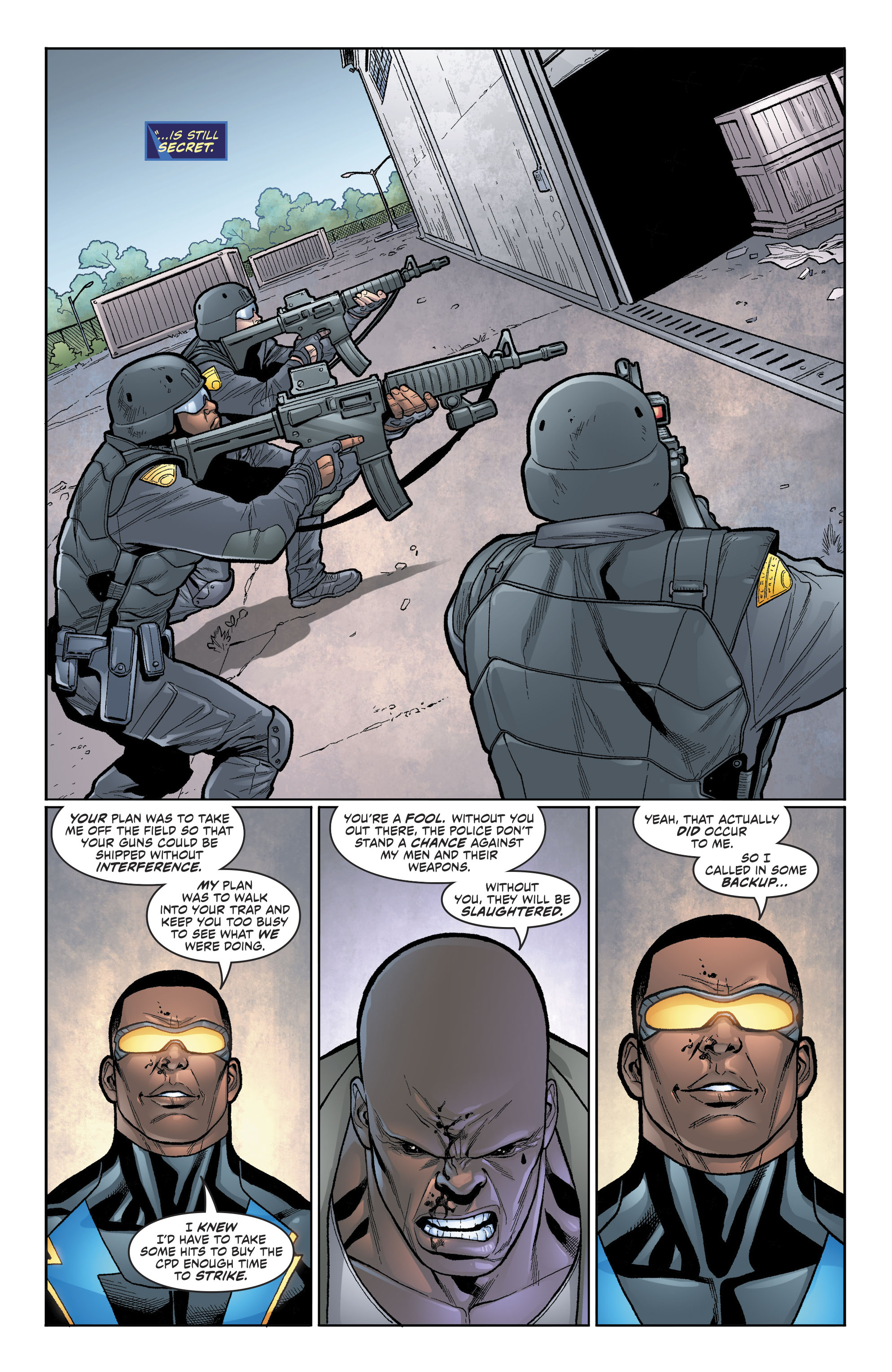 Black Lightning: Cold Dead Hands (2017-) issue 6 - Page 13