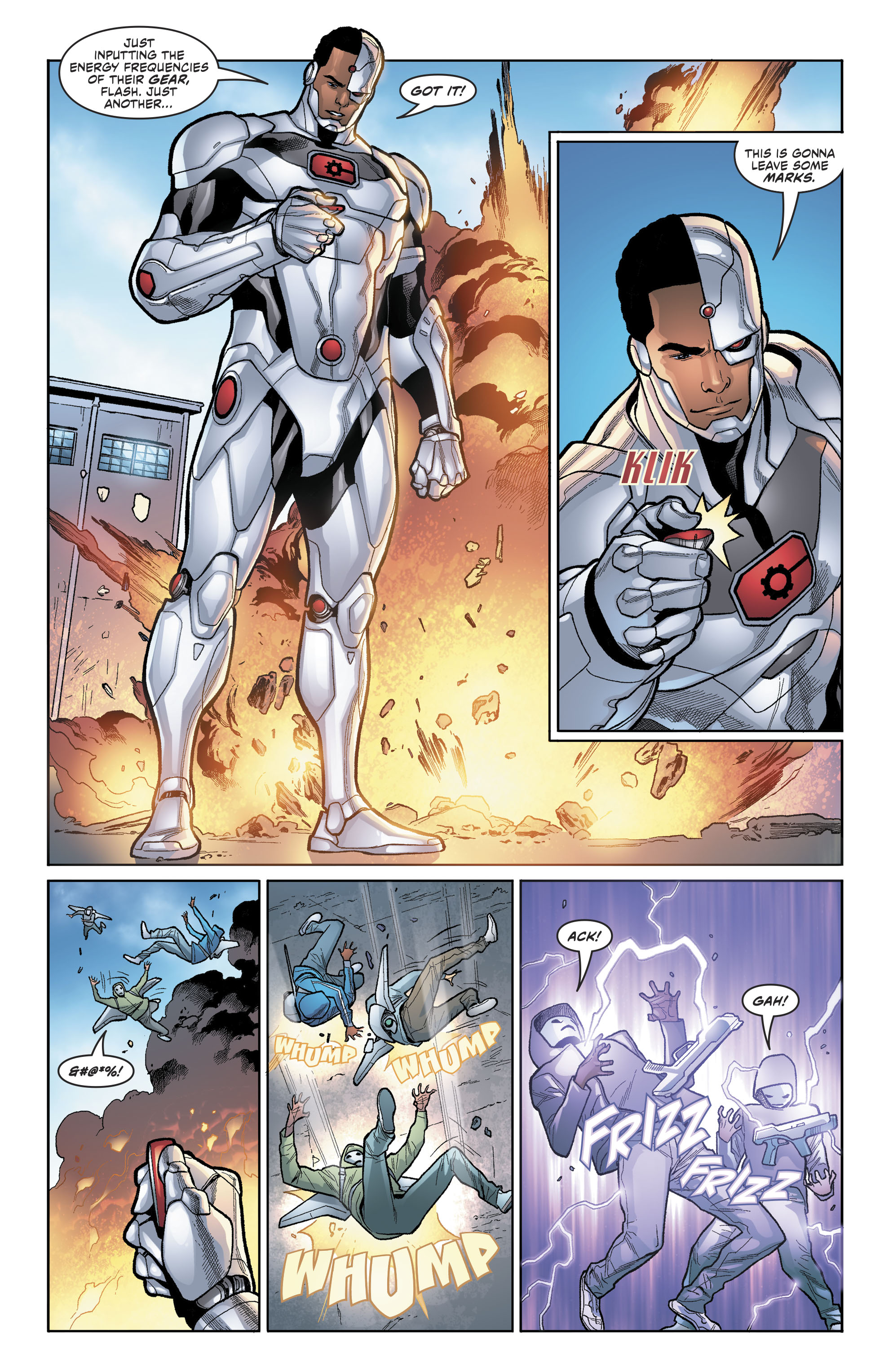 Black Lightning: Cold Dead Hands (2017-) issue 6 - Page 15