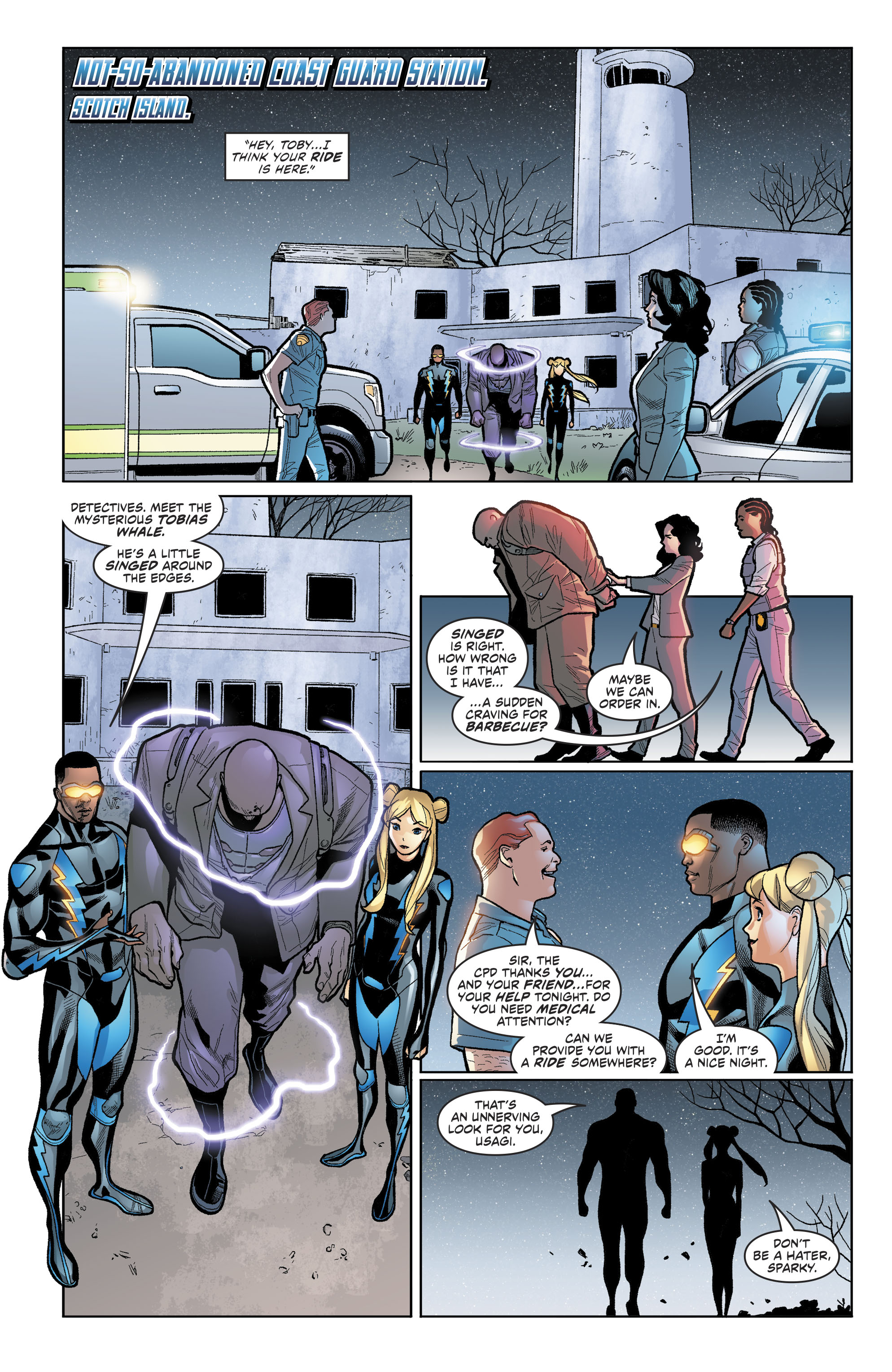 Black Lightning: Cold Dead Hands (2017-) issue 6 - Page 17