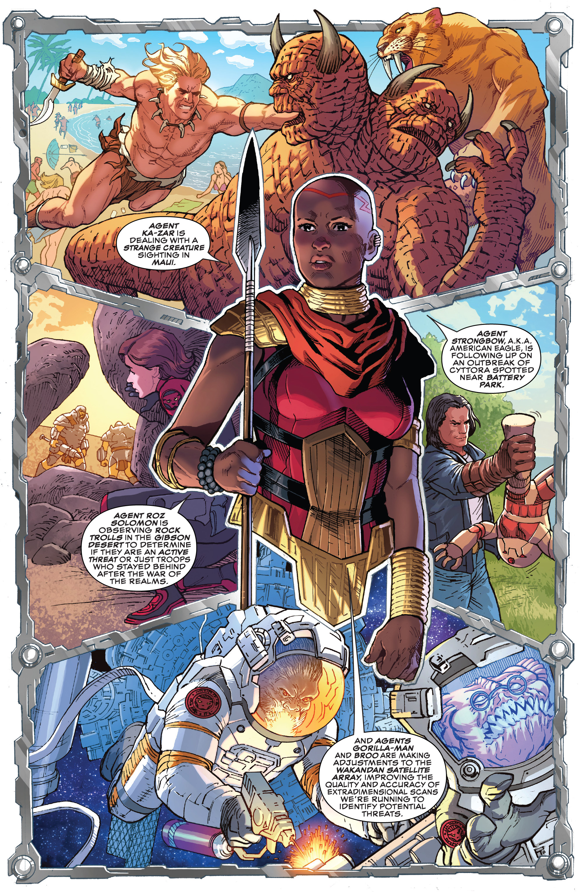 Black Panther And The Agents Of Wakanda (2019-) issue 1 - Page 12