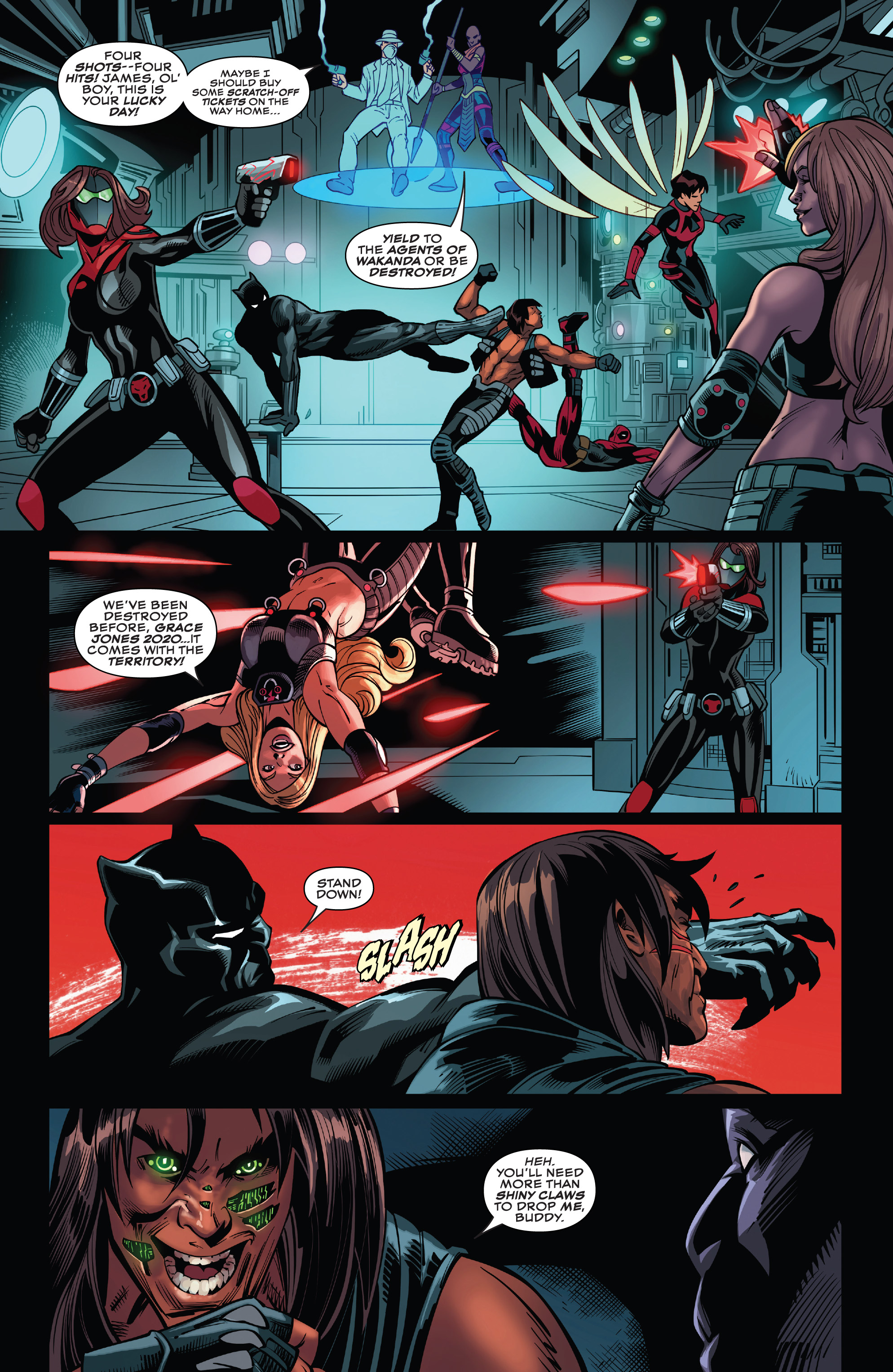 Black Panther And The Agents Of Wakanda (2019-) issue 5 - Page 19