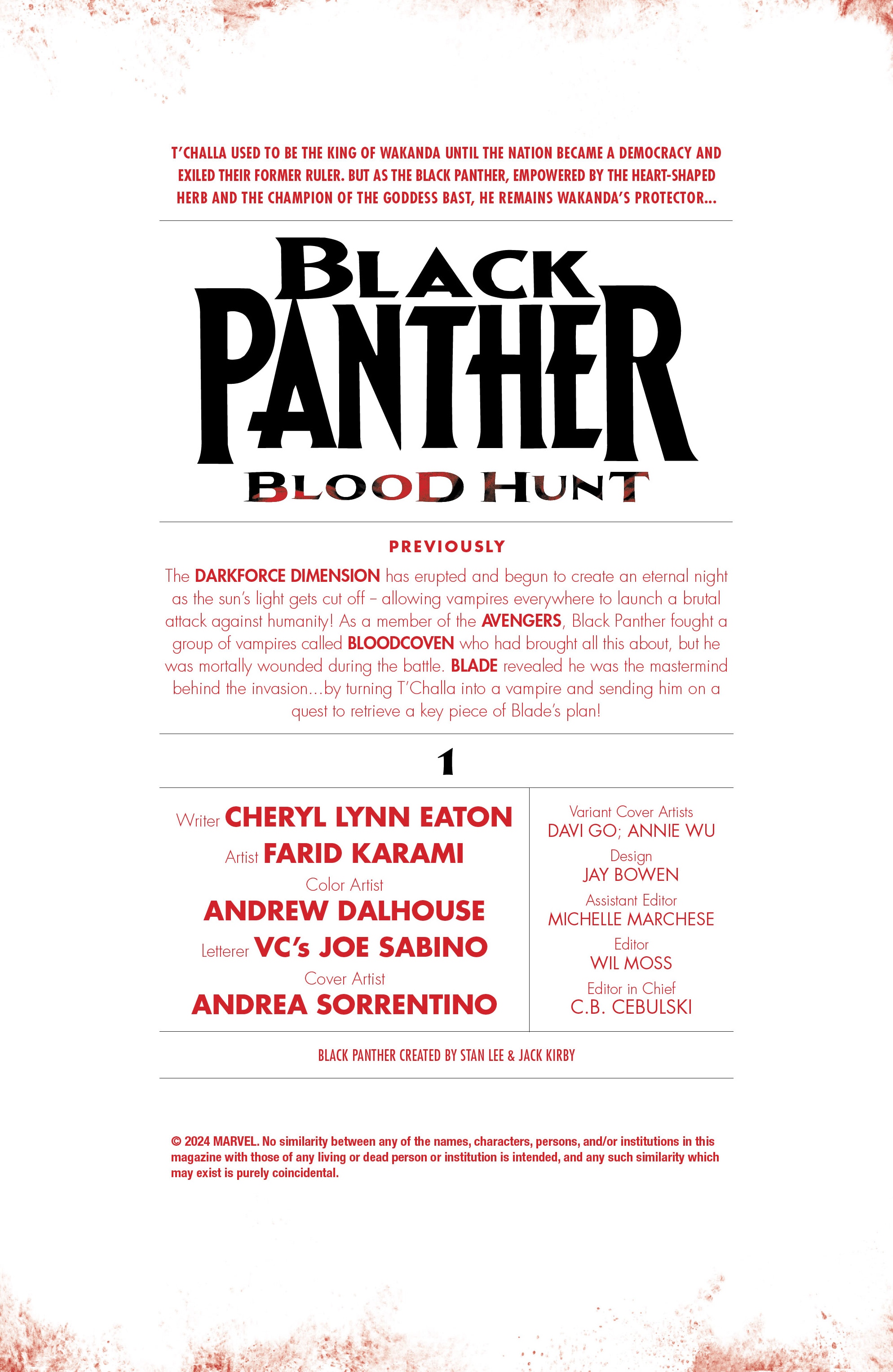 Black Panther: Blood Hunt (2024-) issue 1 - Page 5