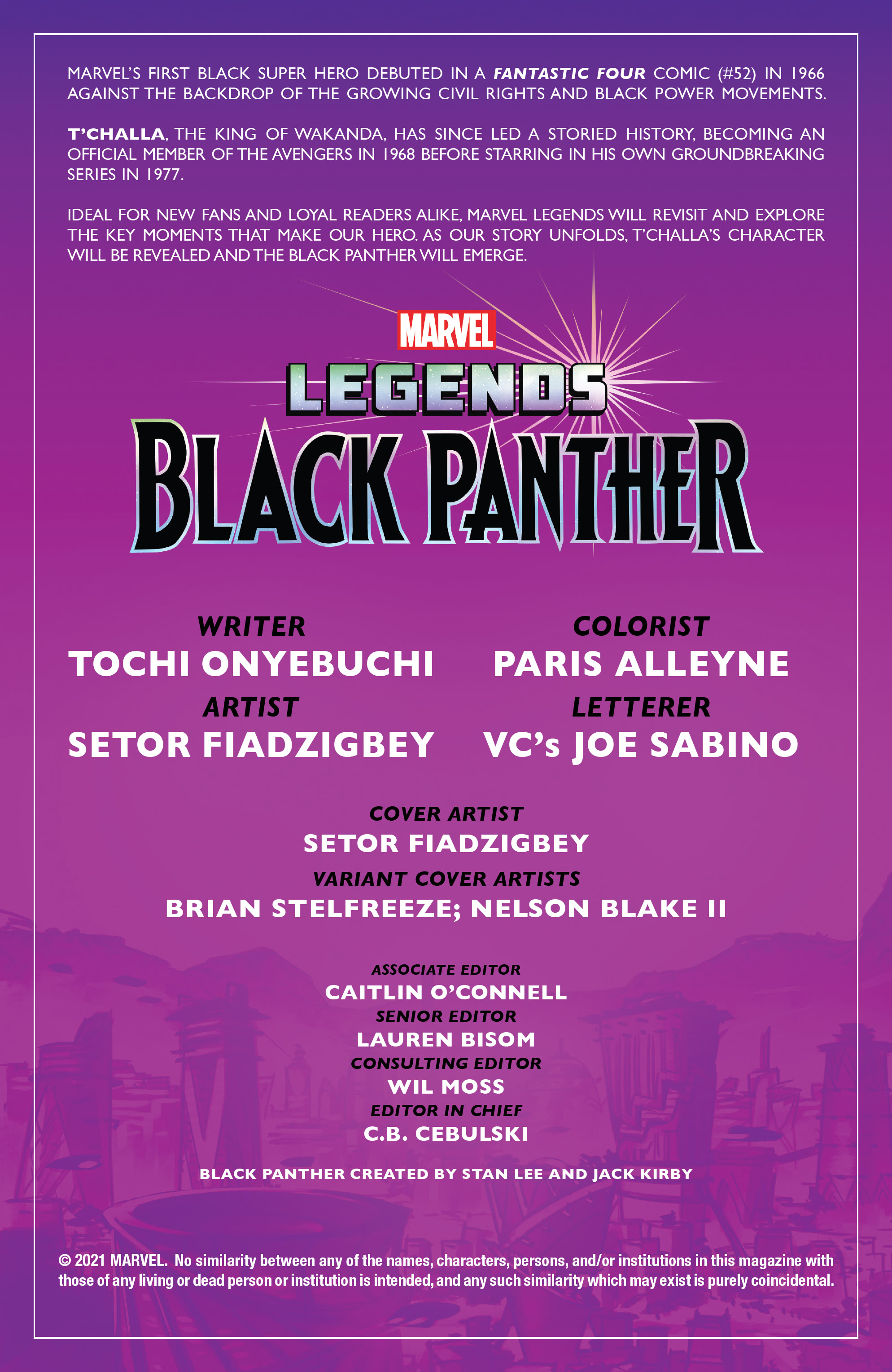 Black Panther Legends (2021): Chapter 1 - Page 2