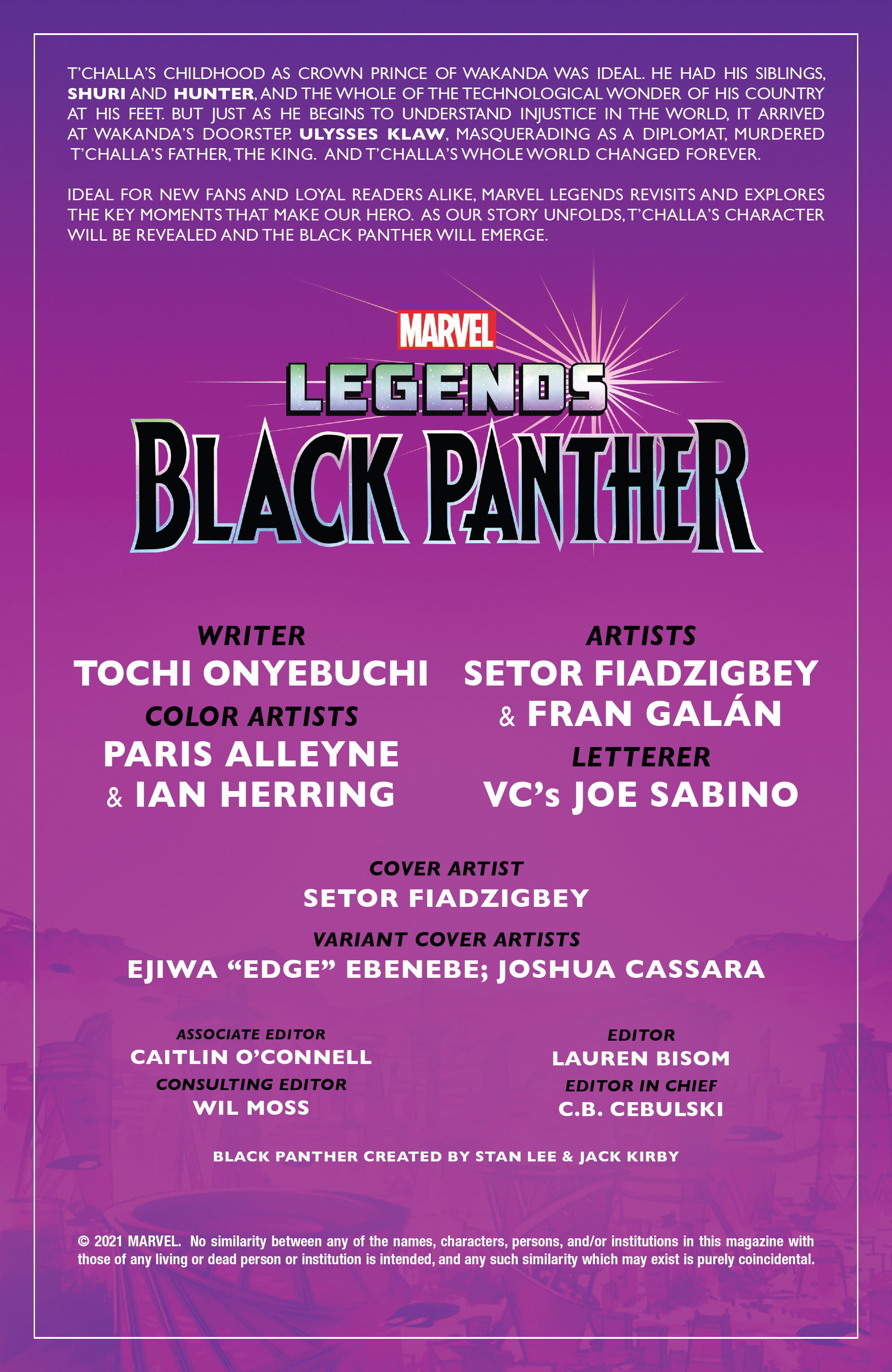 Black Panther Legends (2021): Chapter 2 - Page 2