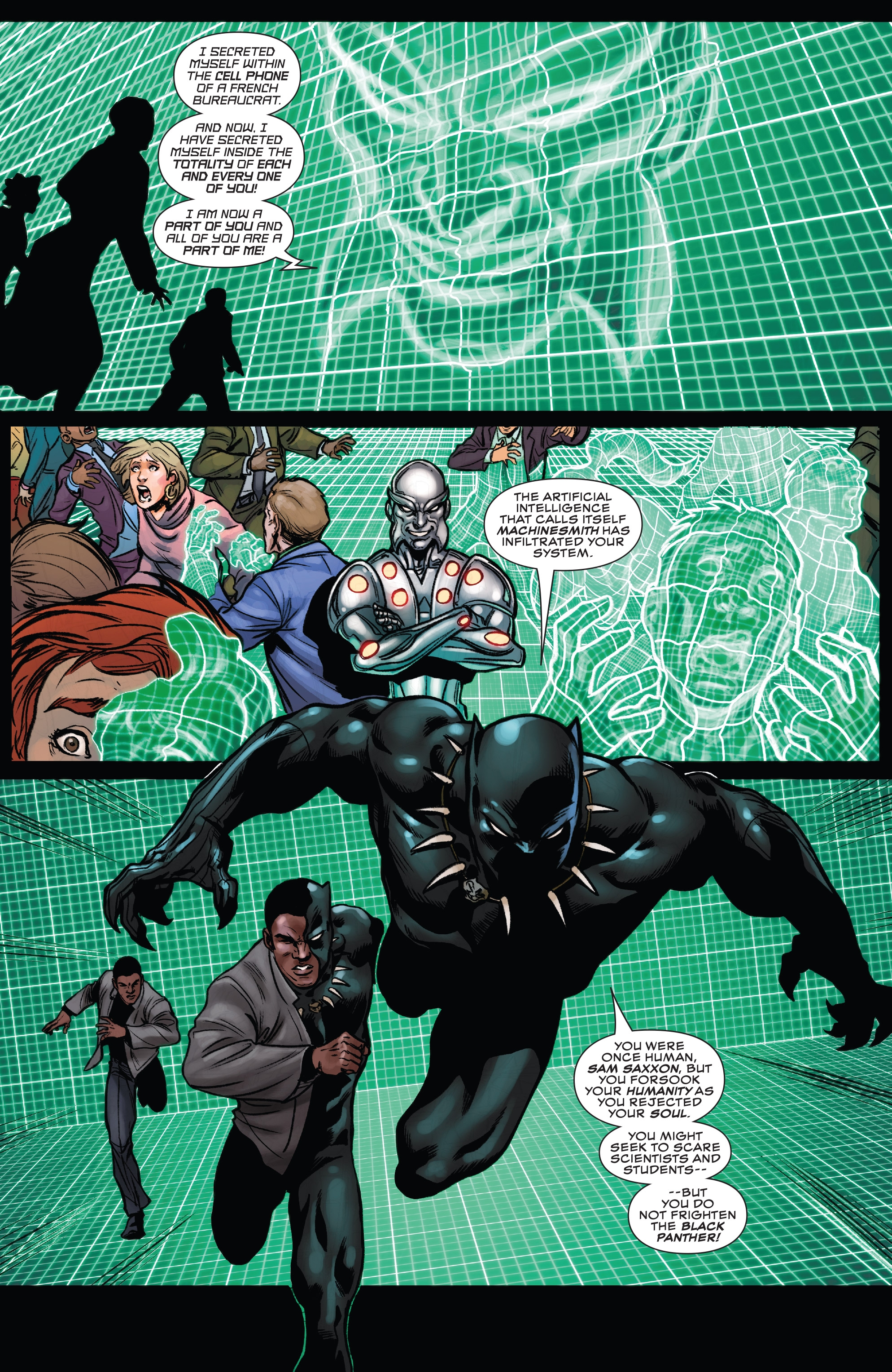 Black Panther: Soul of a Machine (2017) issue 1 - Page 8