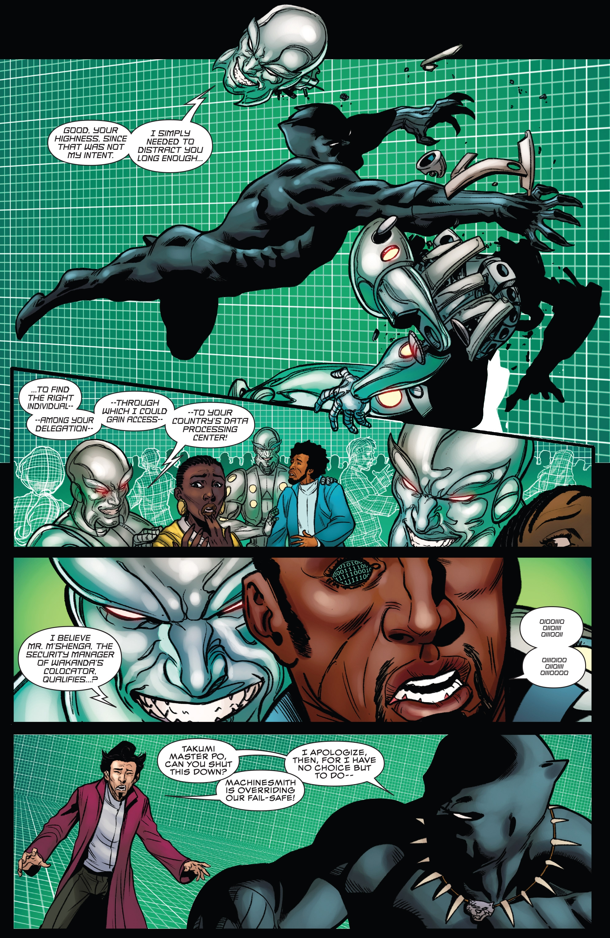 Black Panther: Soul of a Machine (2017) issue 1 - Page 9