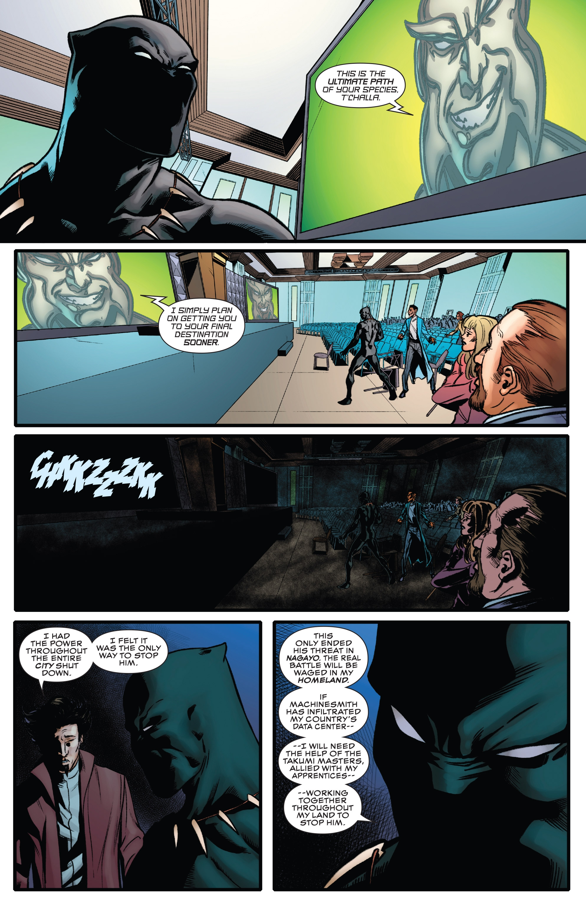 Black Panther: Soul of a Machine (2017) issue 1 - Page 11