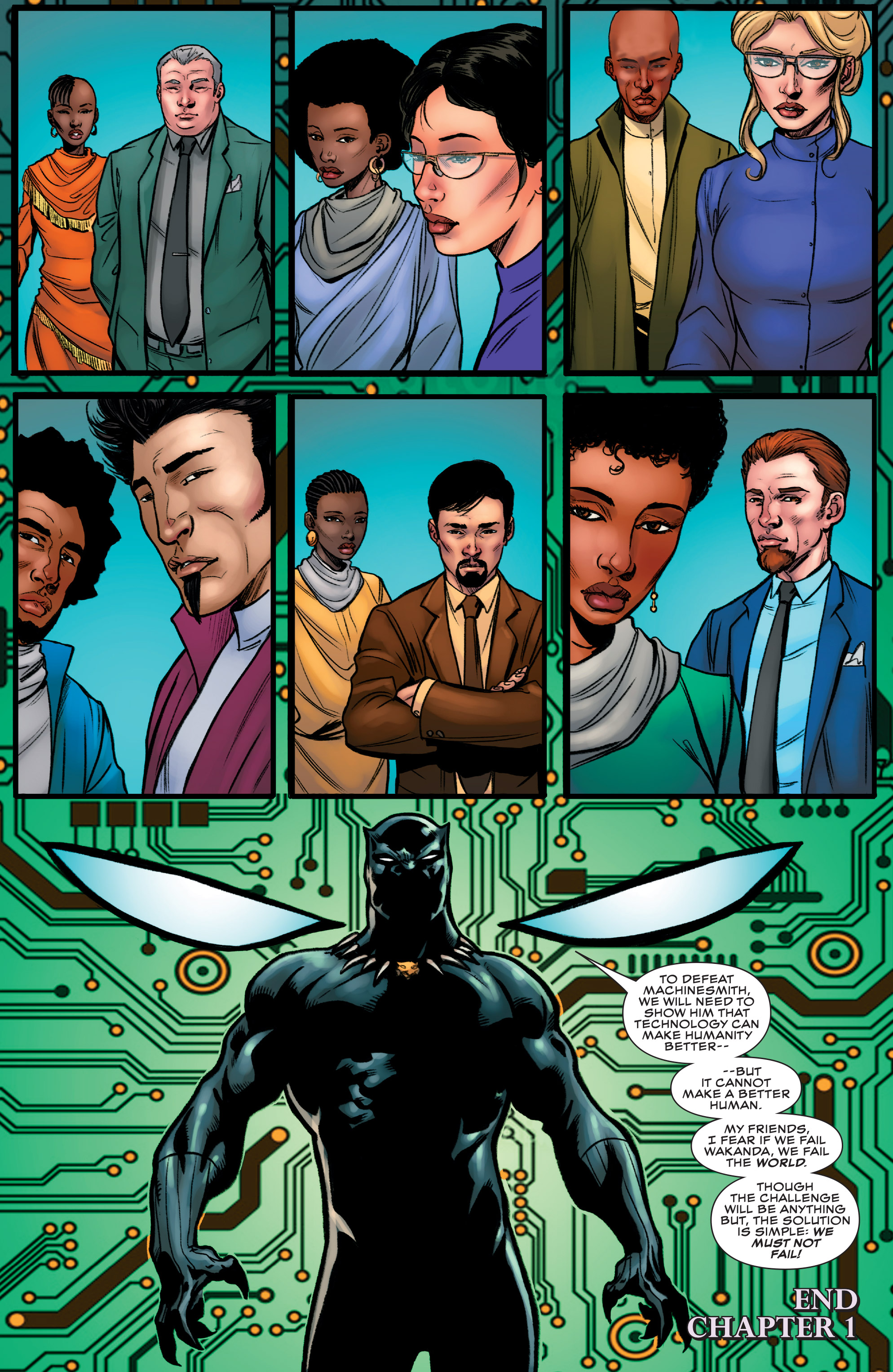 Black Panther: Soul of a Machine (2017) issue 1 - Page 12