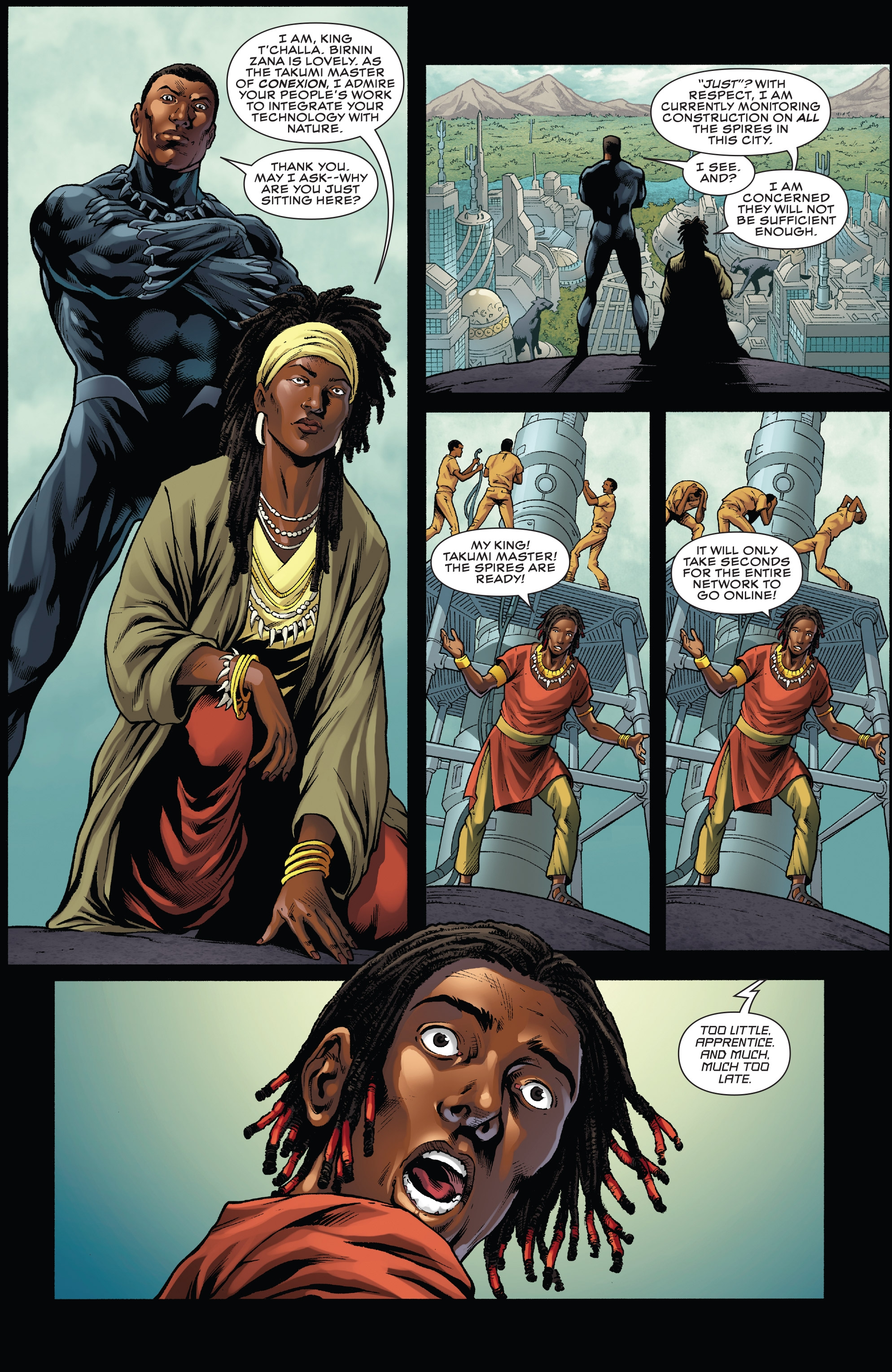 Black Panther: Soul of a Machine (2017) issue 2 - Page 5