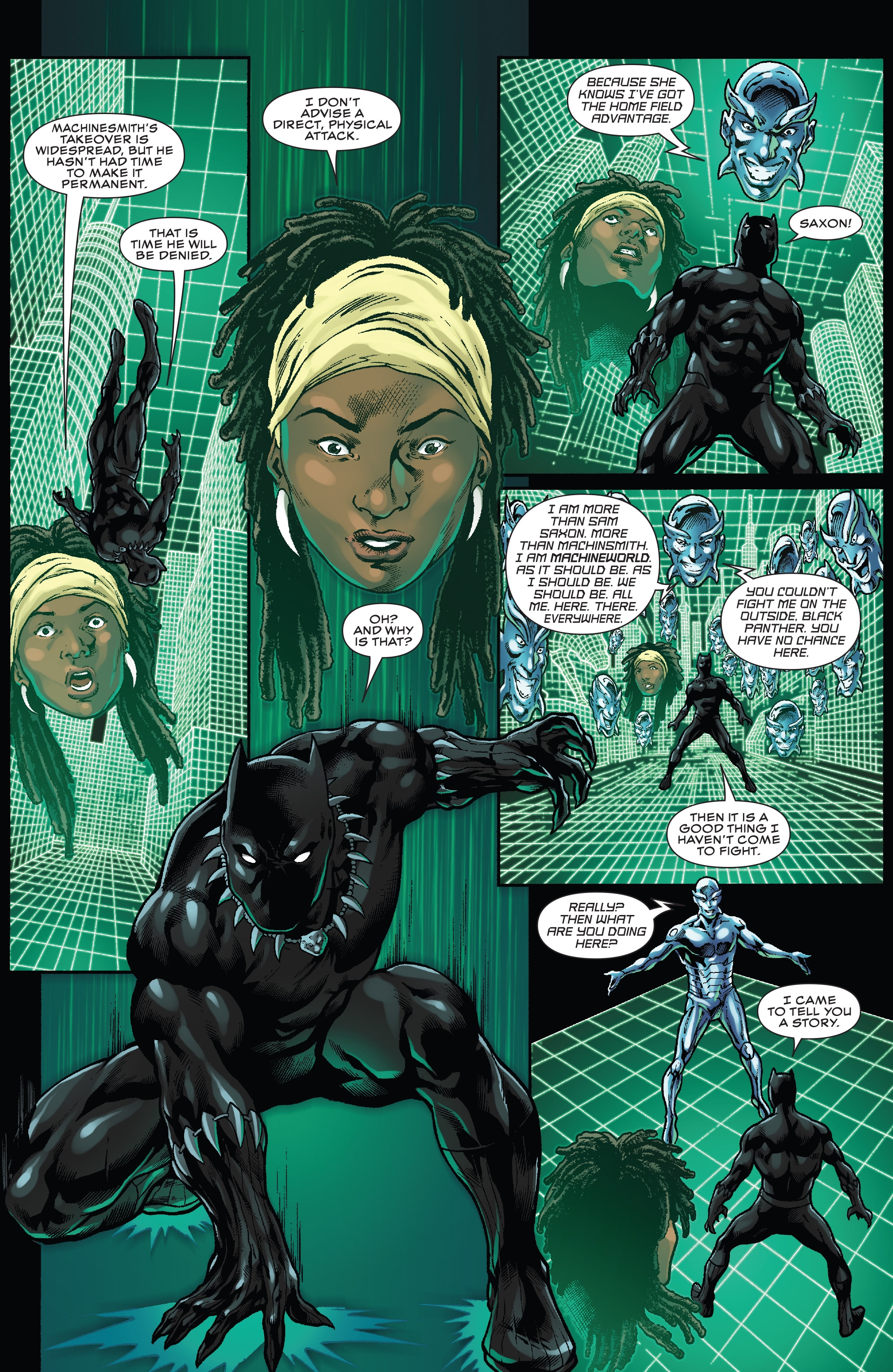 Black Panther: Soul of a Machine (2017) issue 2 - Page 9