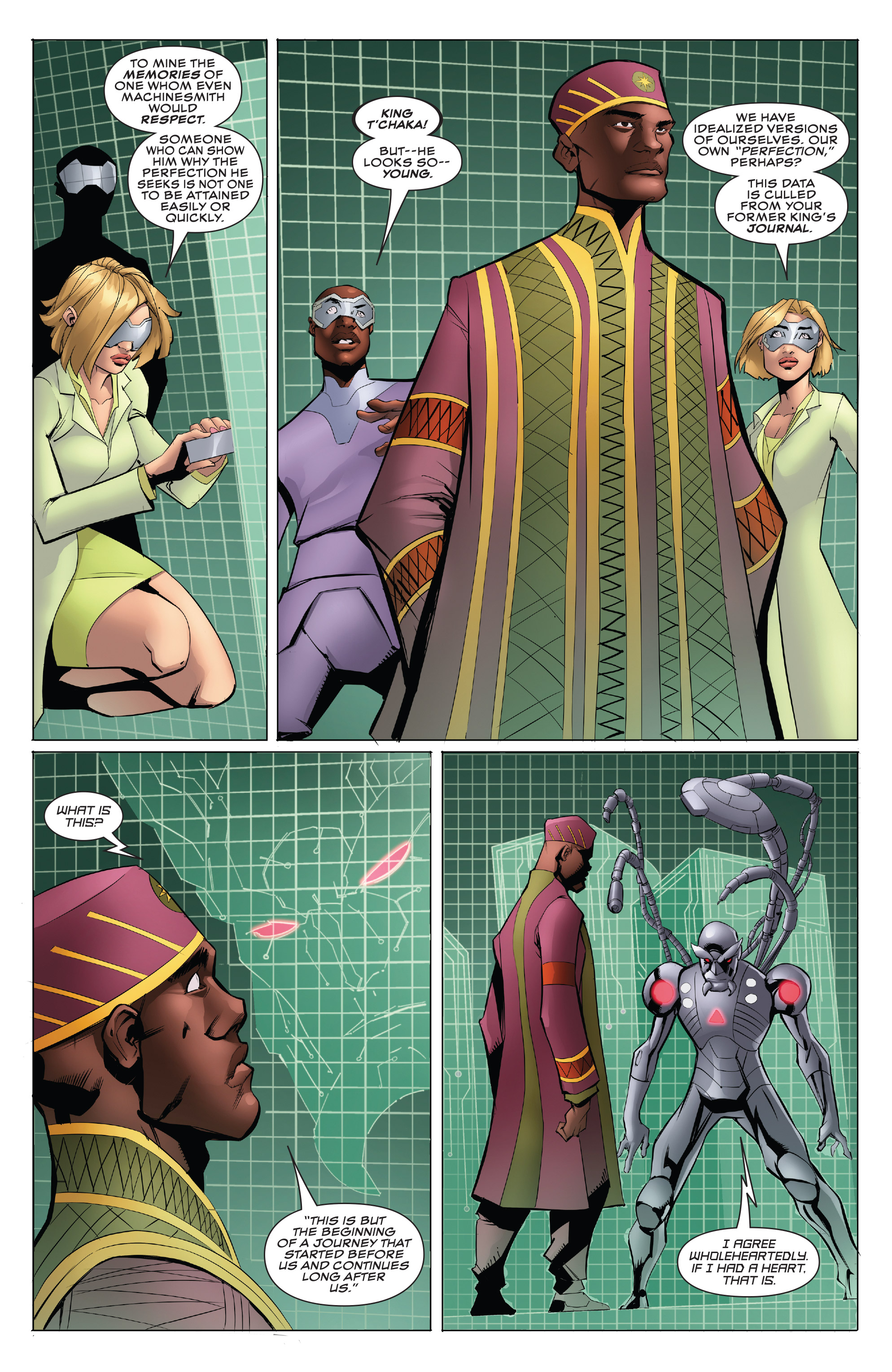 Black Panther: Soul of a Machine (2017) issue 4 - Page 6