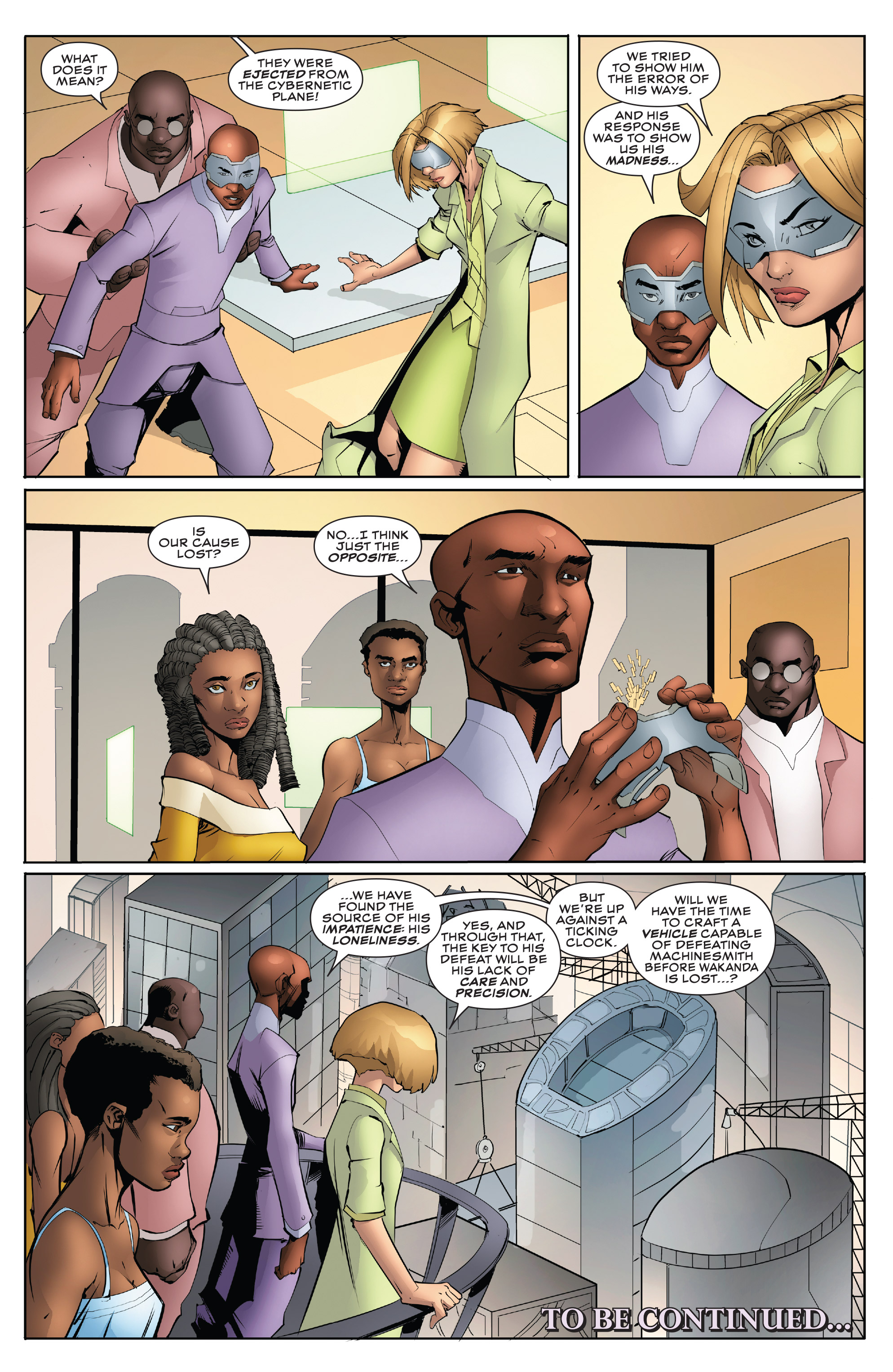 Black Panther: Soul of a Machine (2017) issue 4 - Page 12