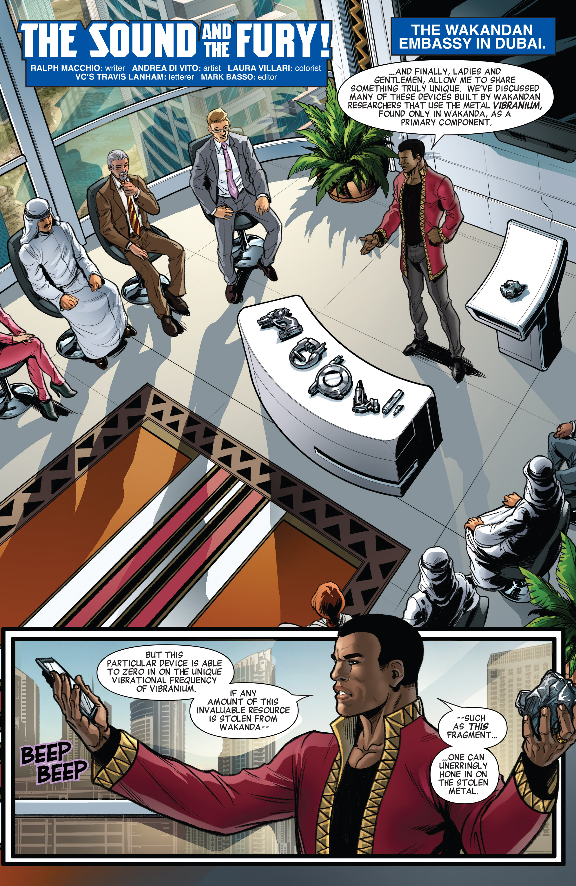 Black Panther: The Sound And The Fury (2018) : Chapter 1 - Page 3