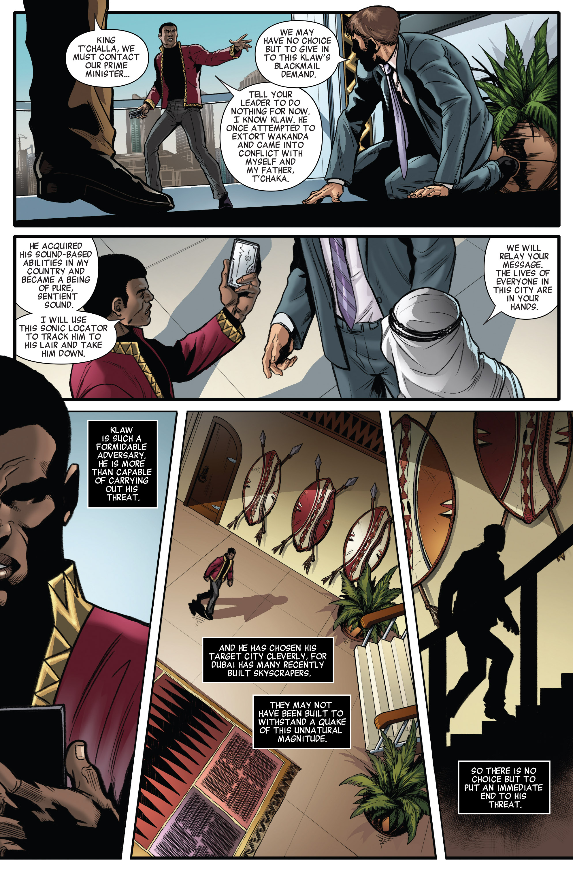 Black Panther: The Sound And The Fury (2018) issue 1 - Page 6