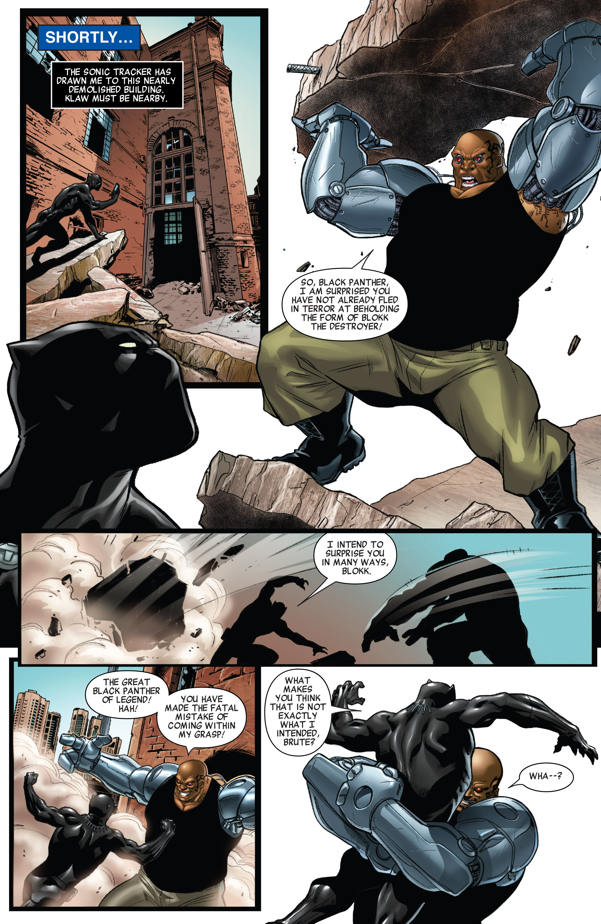 Black Panther: The Sound And The Fury (2018) issue 1 - Page 15