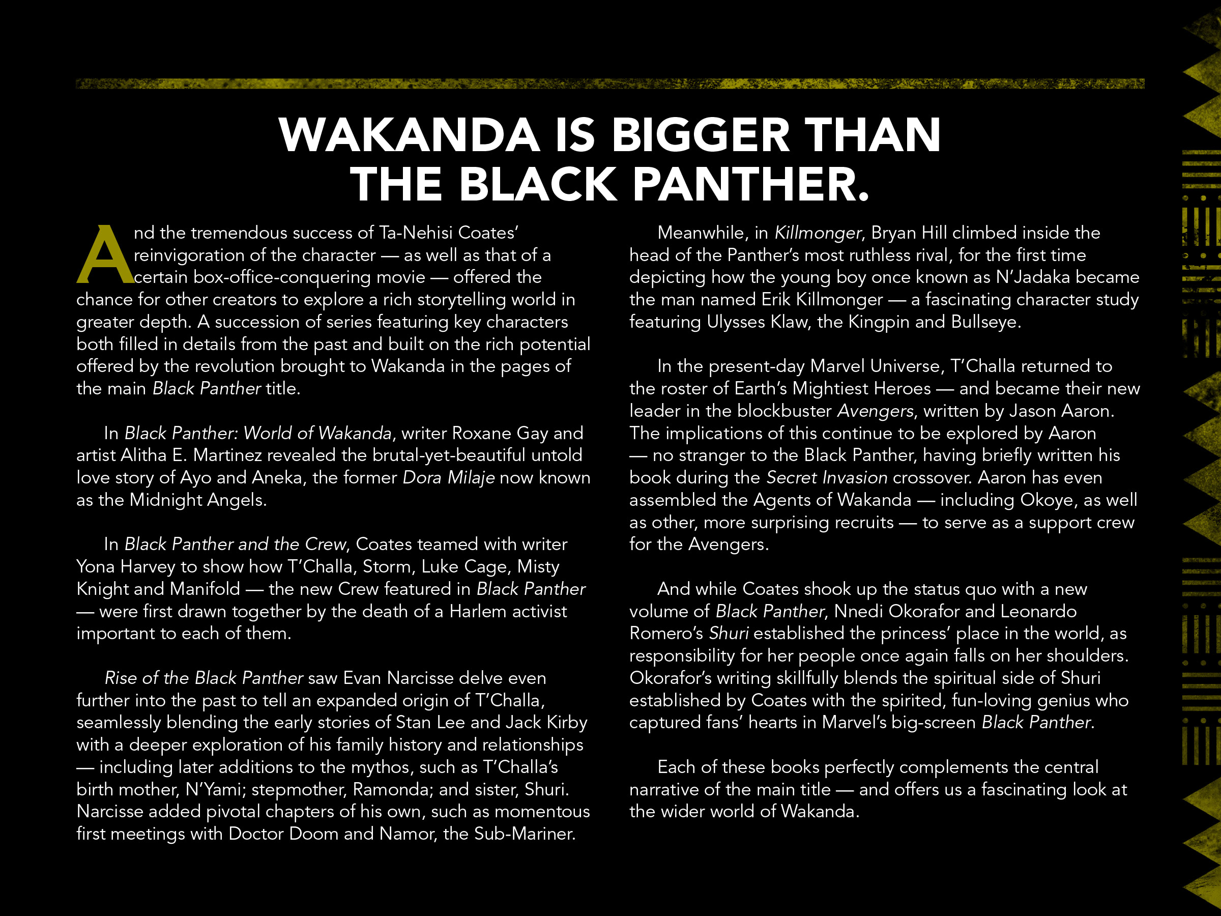 Black Panther: Visions Of Wakanda issue 1 - Page 313