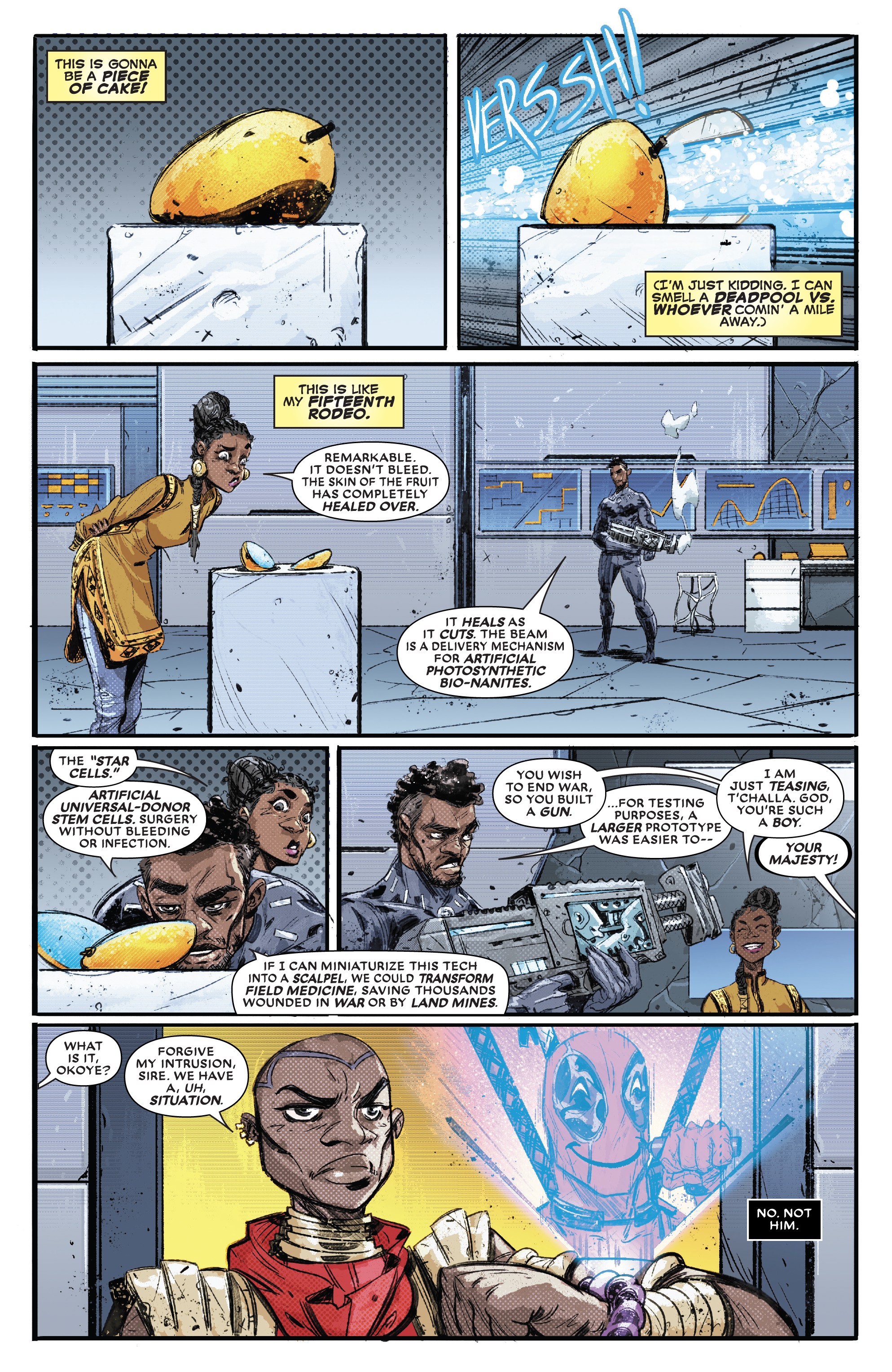 Black Panther vs. Deadpool (2018-2019) issue 1 - Page 12