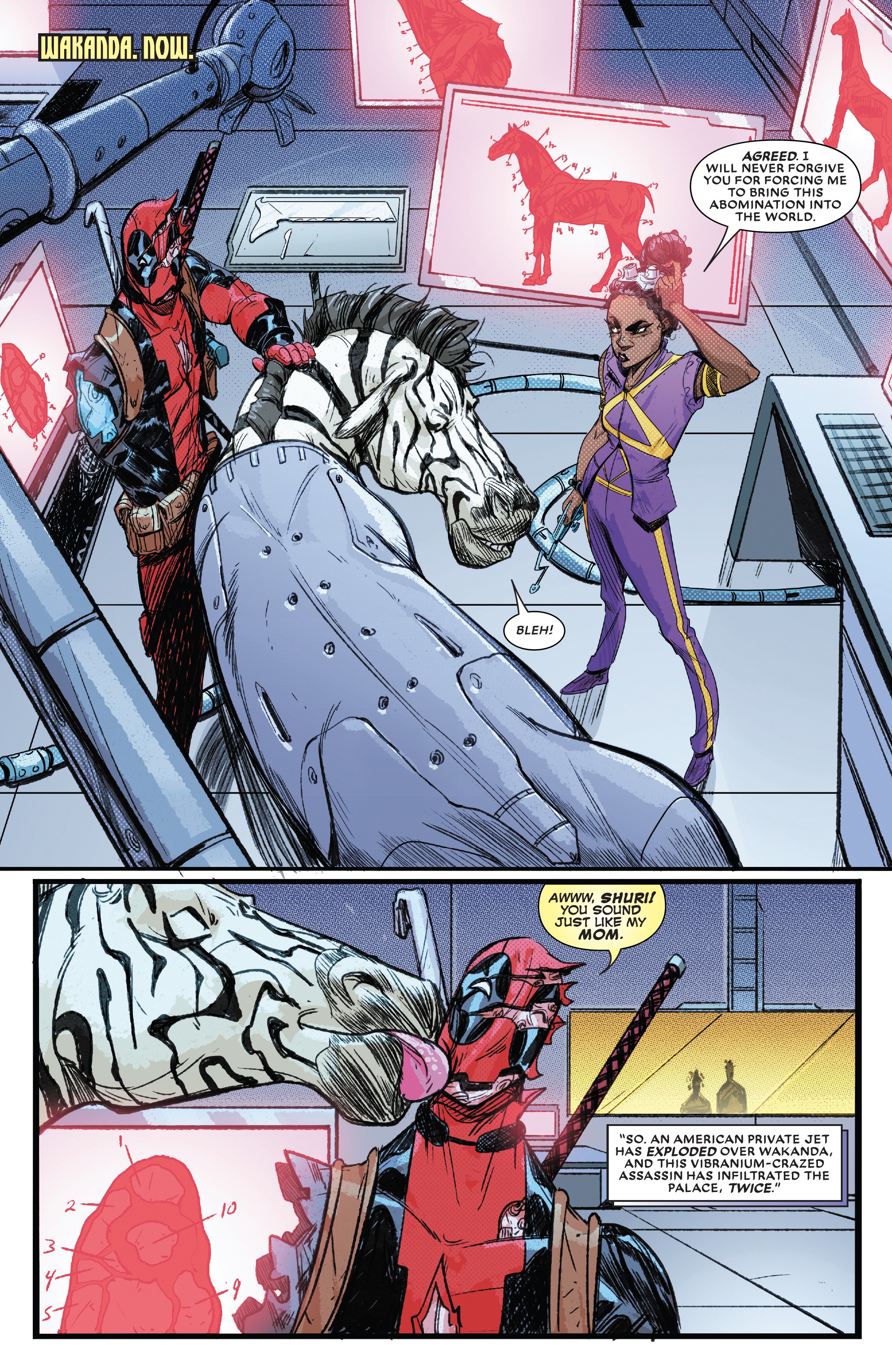 Black Panther vs. Deadpool (2018-2019) issue 3 - Page 8