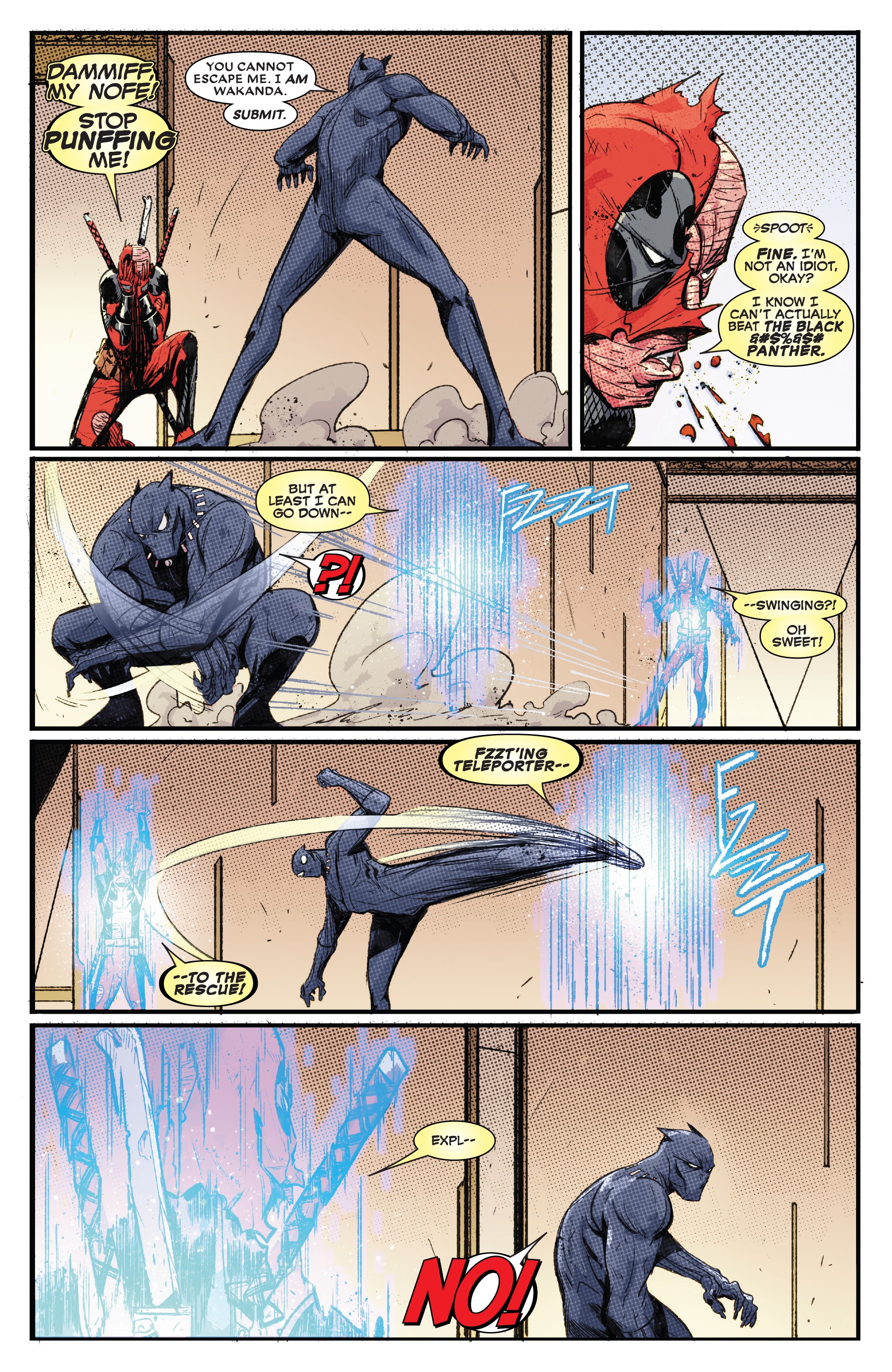 Black Panther Vs Deadpool 2018 2019 Chapter 4 Page 13