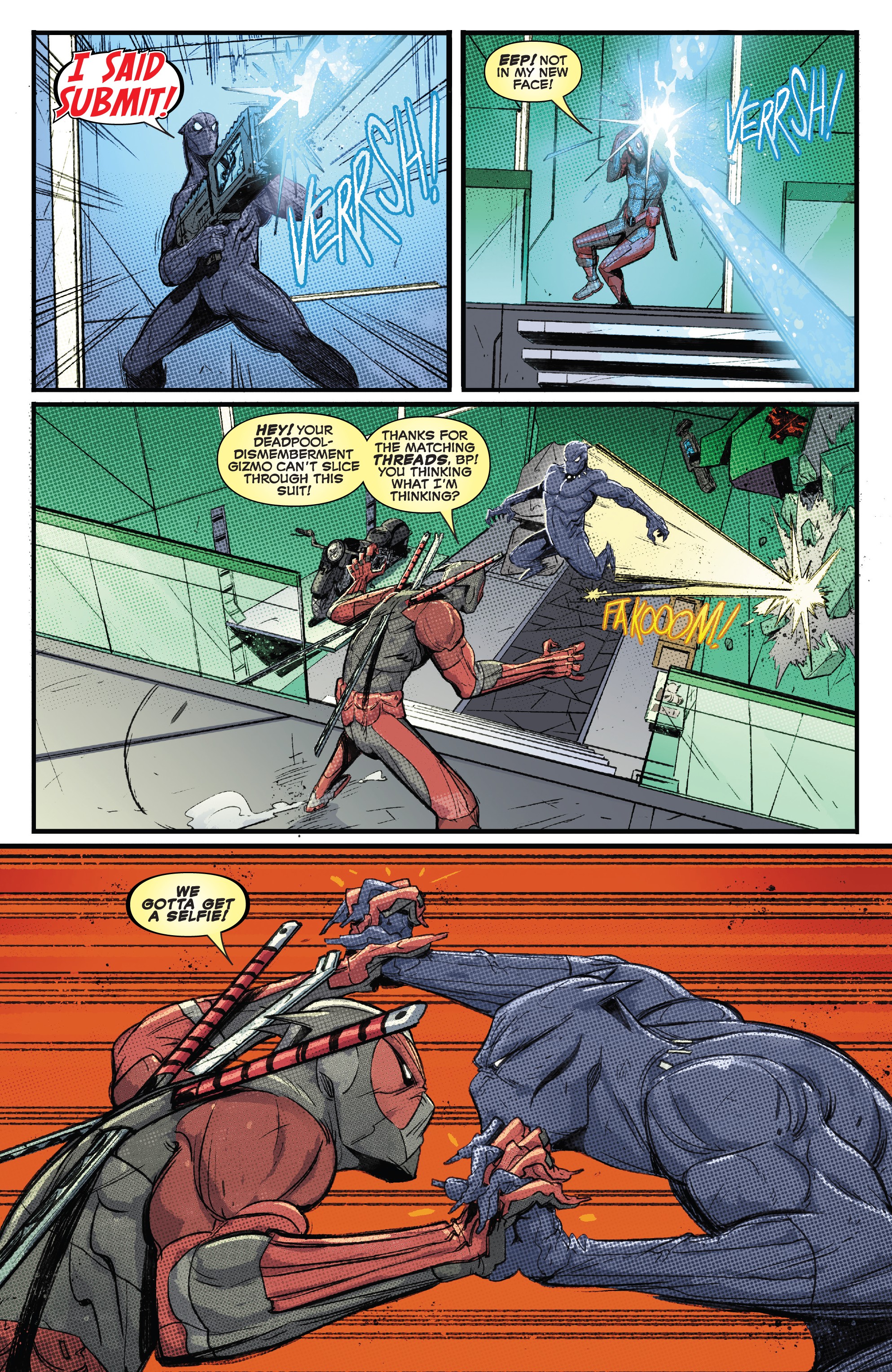 Black Panther vs. Deadpool (2018-2019) issue 4 - Page 17