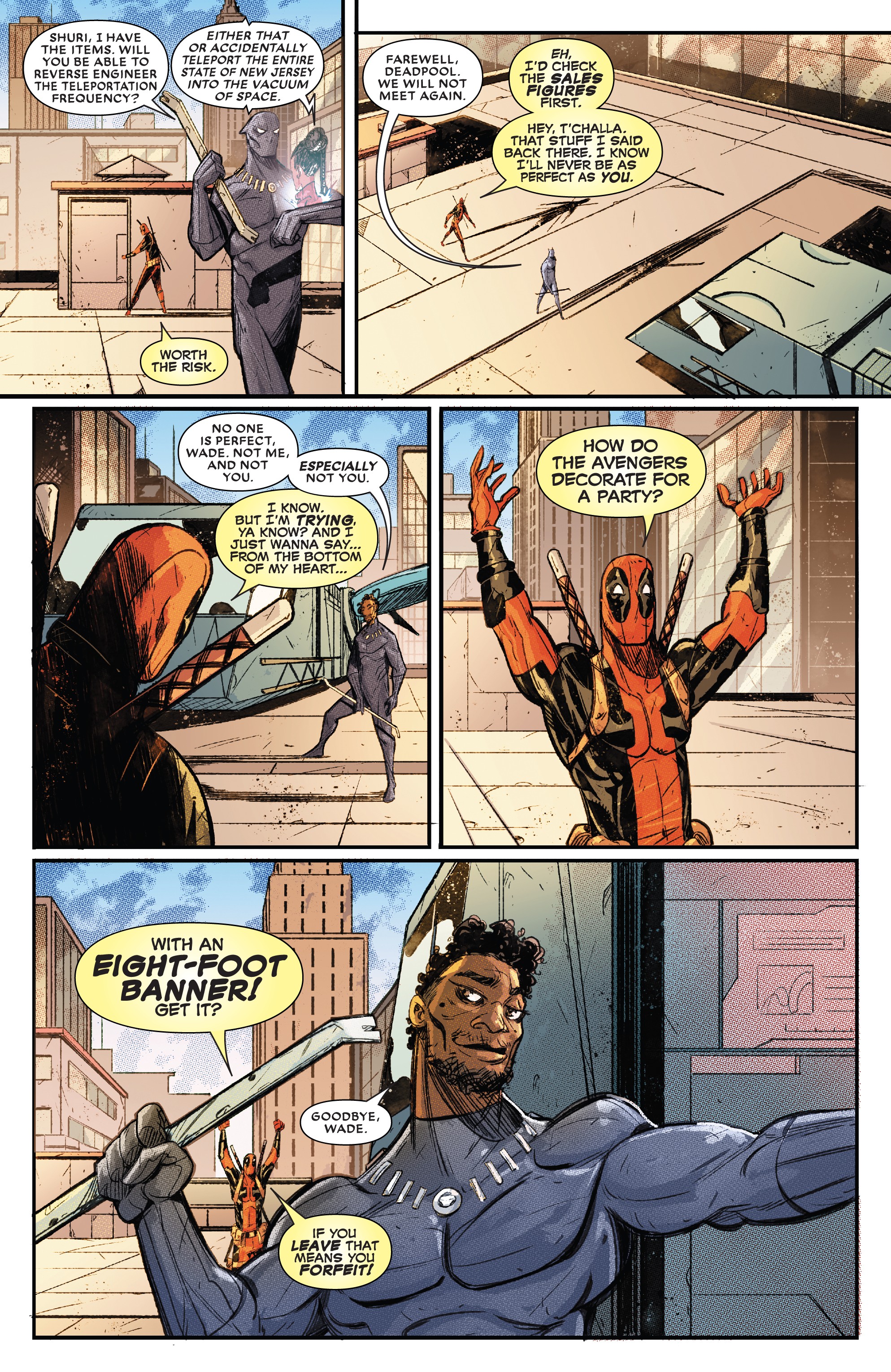 Black Panther vs. Deadpool (2018-2019) issue 5 - Page 22