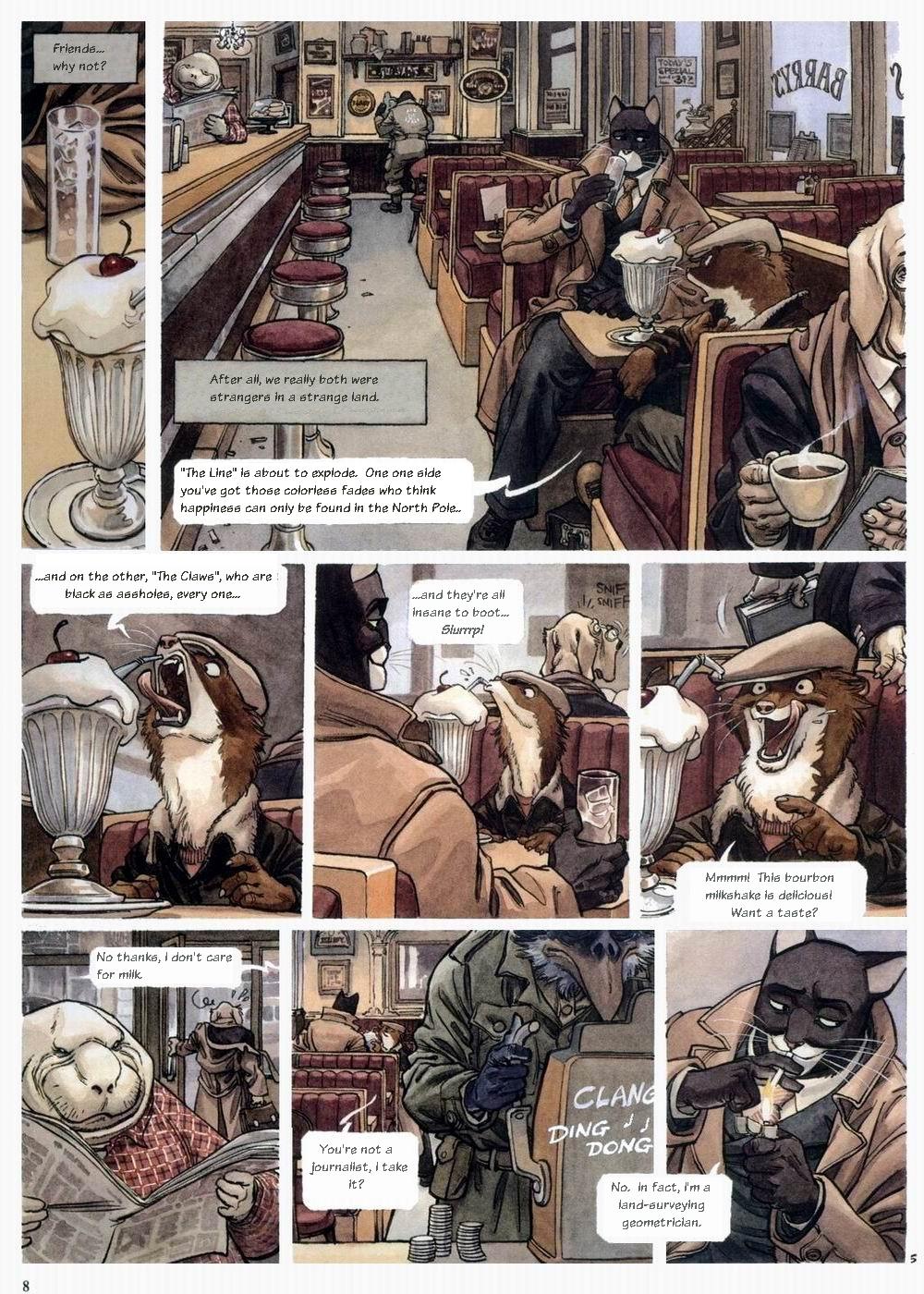 Blacksad (2016-) issue 2 - Page 8