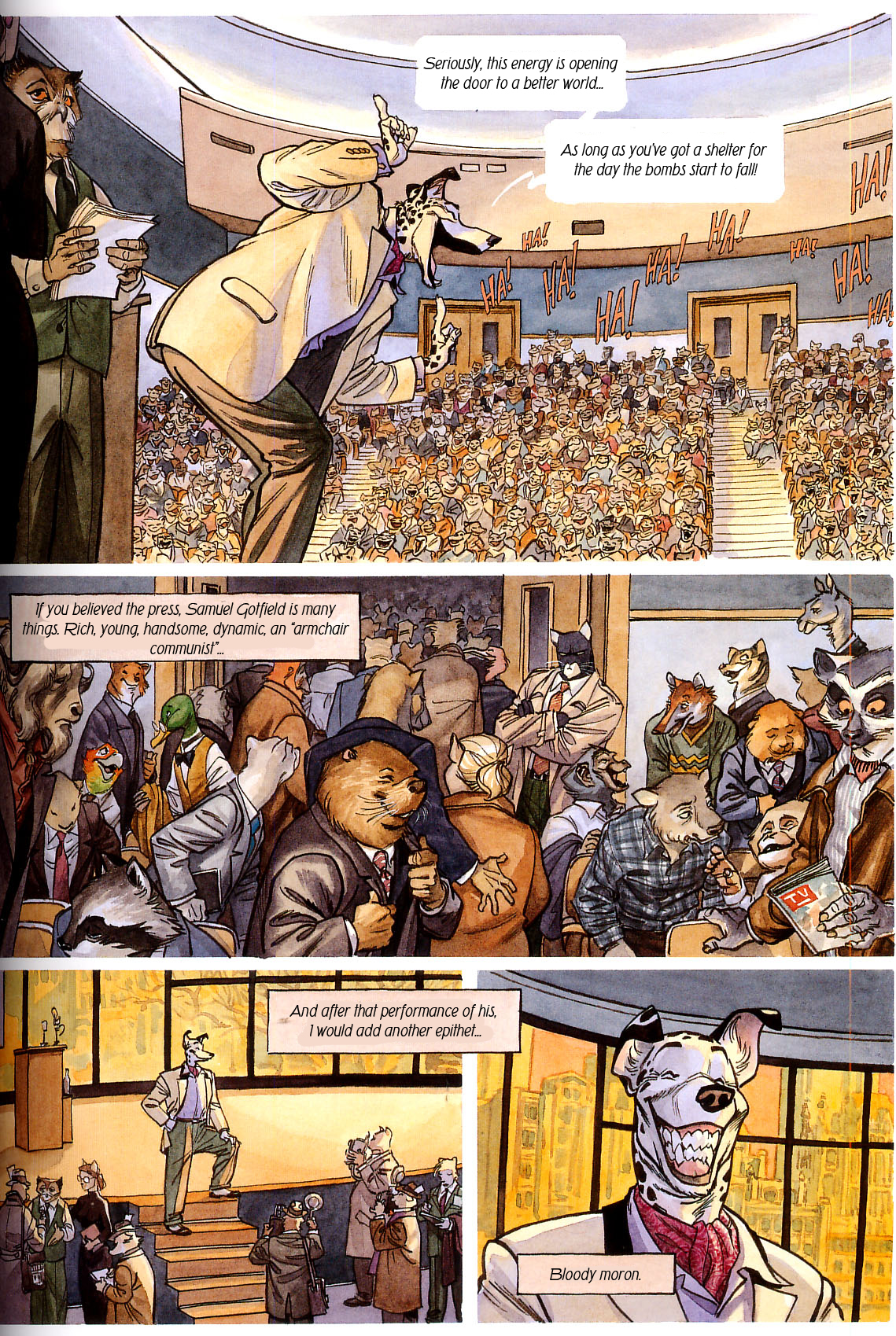 Blacksad (2016-) issue 3 - Page 13