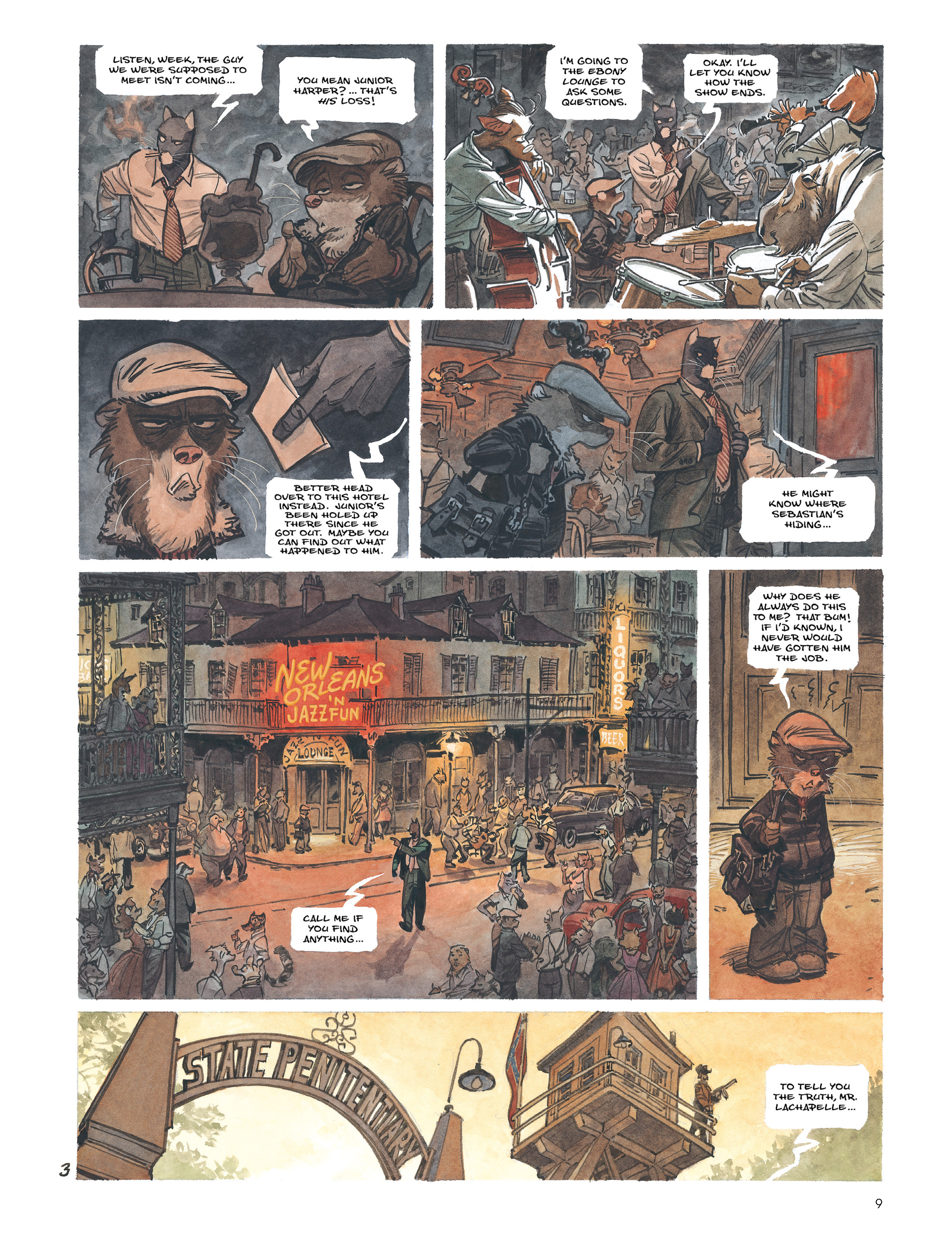 Blacksad (2016-) issue 4 - Page 10