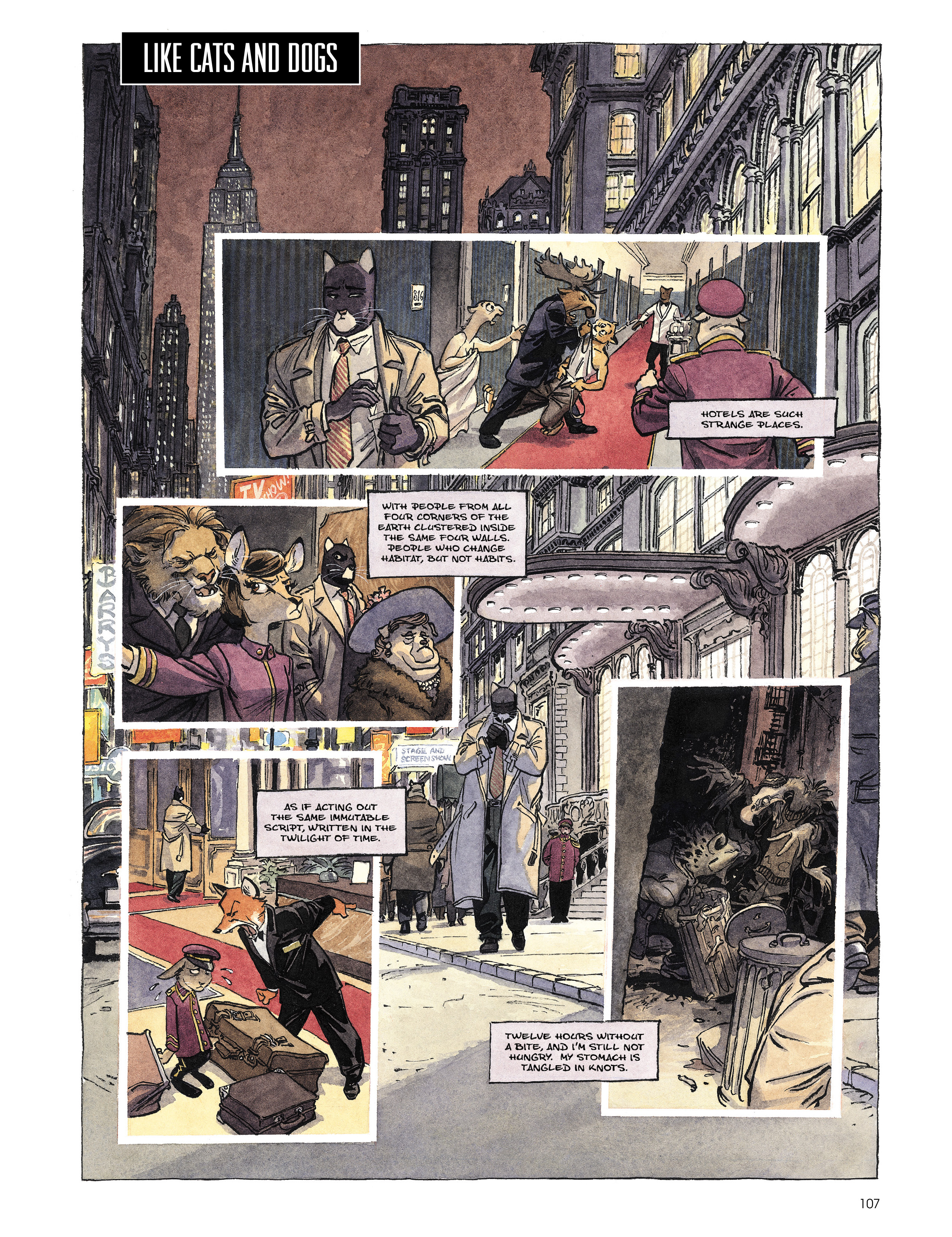 Blacksad (2016-) issue 4 - Page 108