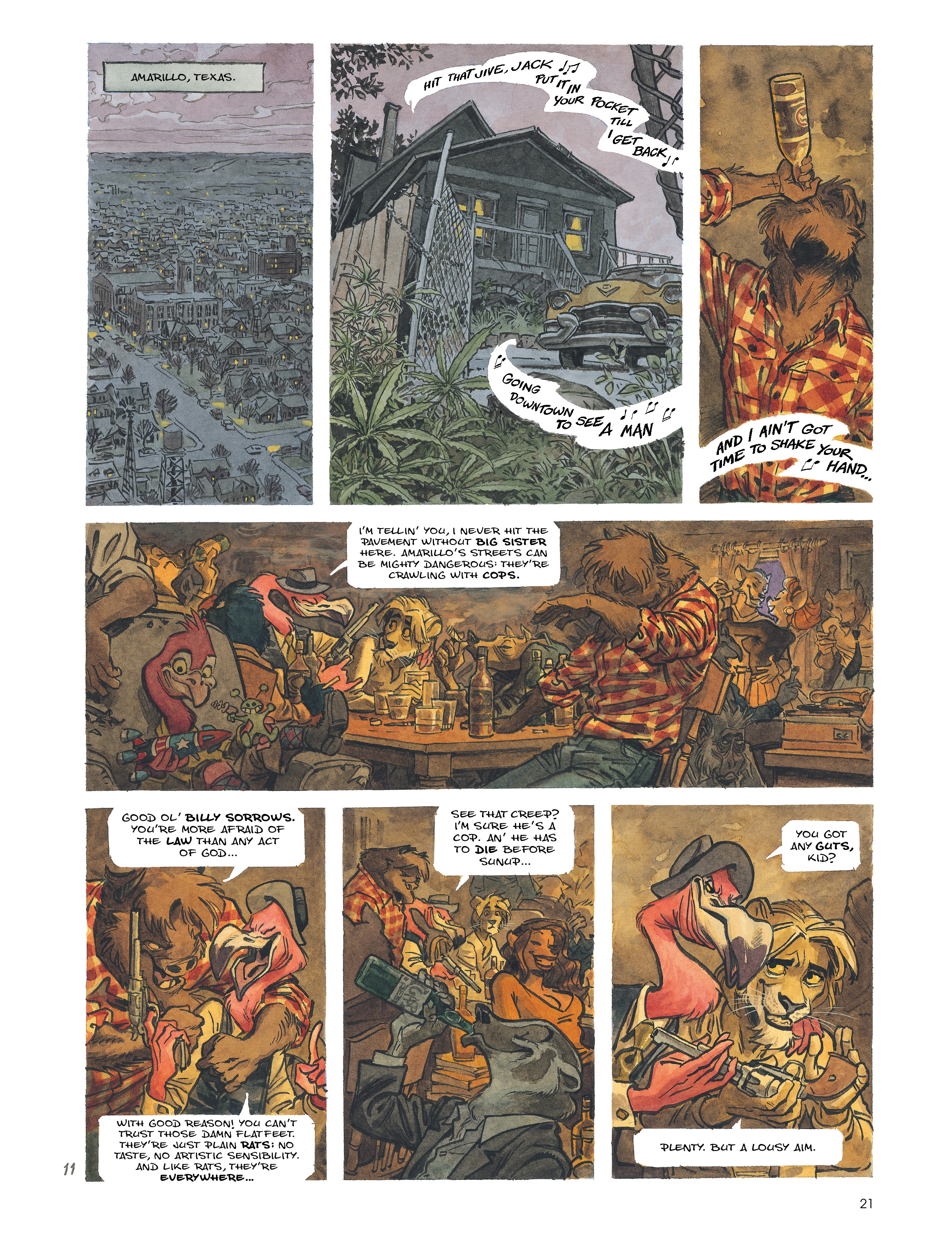 Blacksad (2016-) issue 5 - Page 21