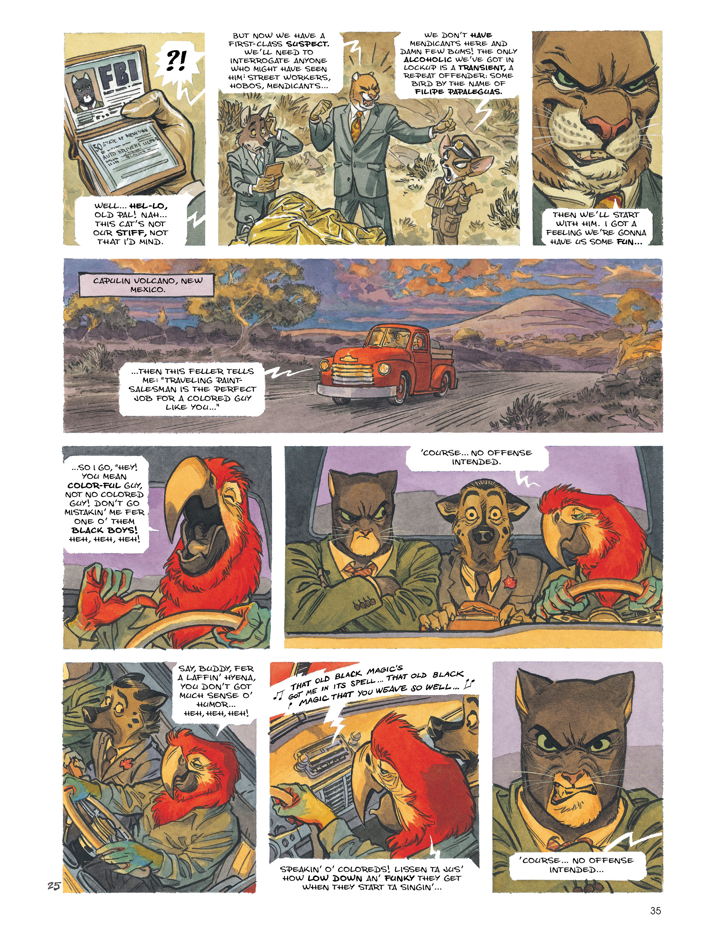 Blacksad (2016-) issue 5 - Page 35