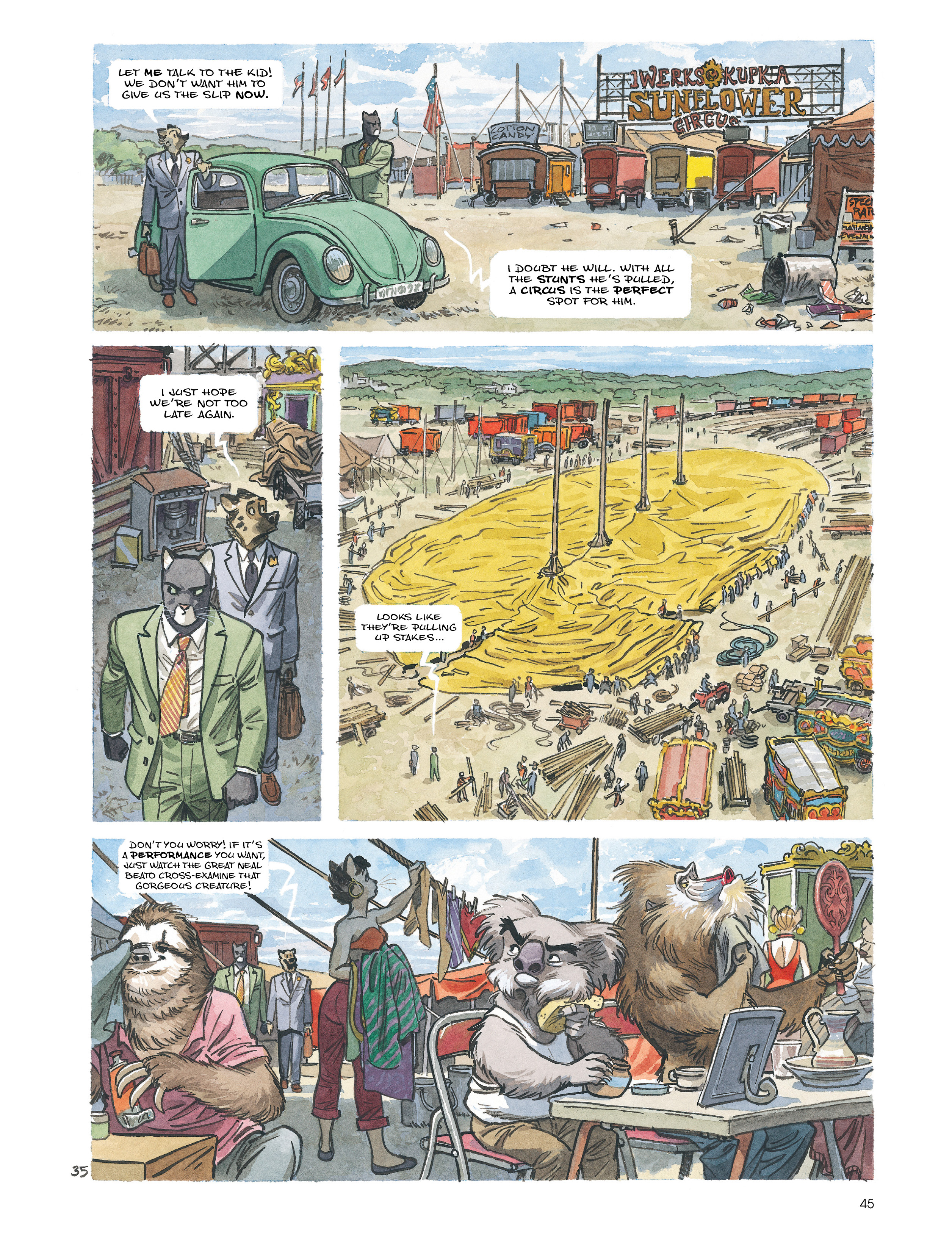 Blacksad (2016-) issue 5 - Page 45