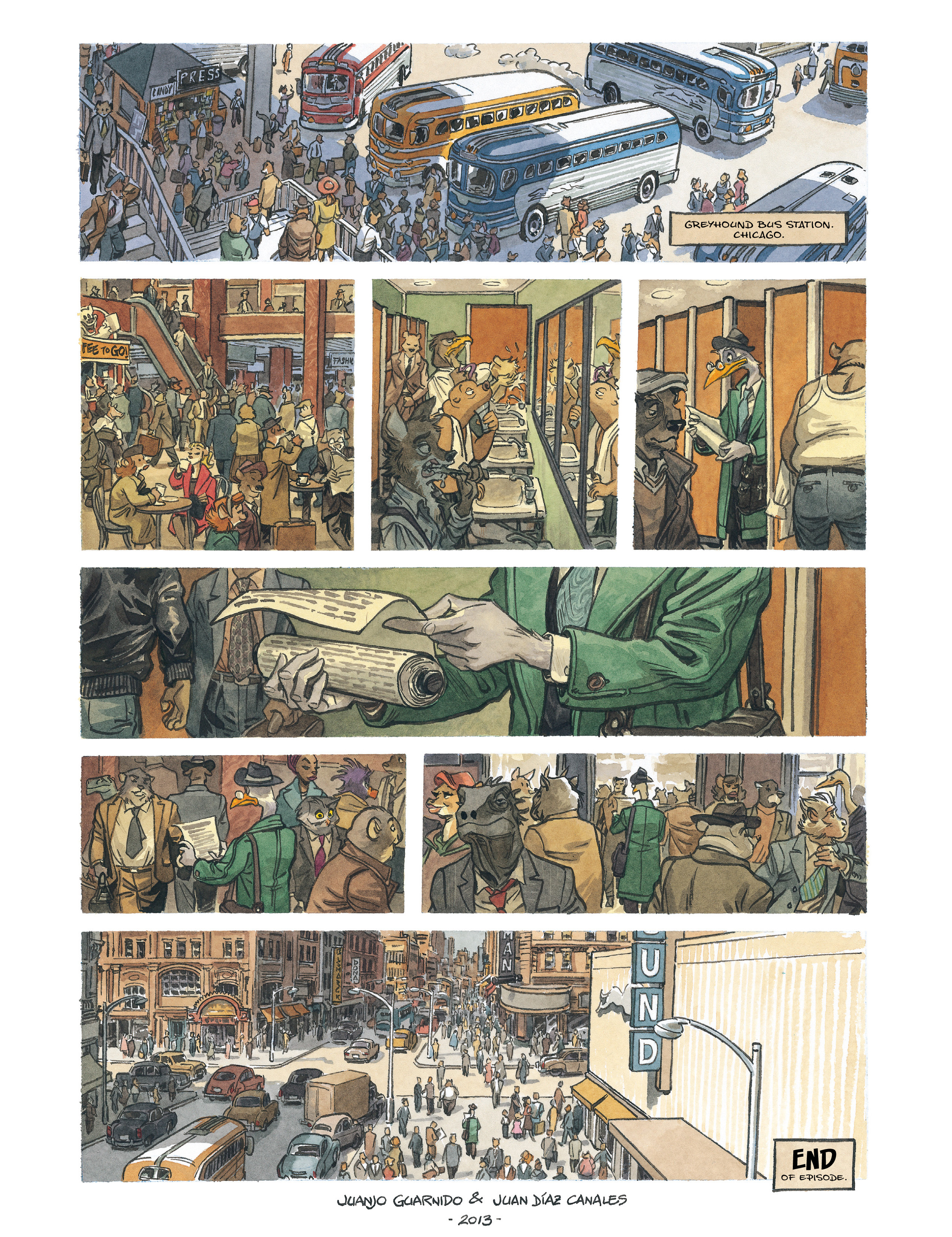 Blacksad (2016-) issue 5 - Page 64