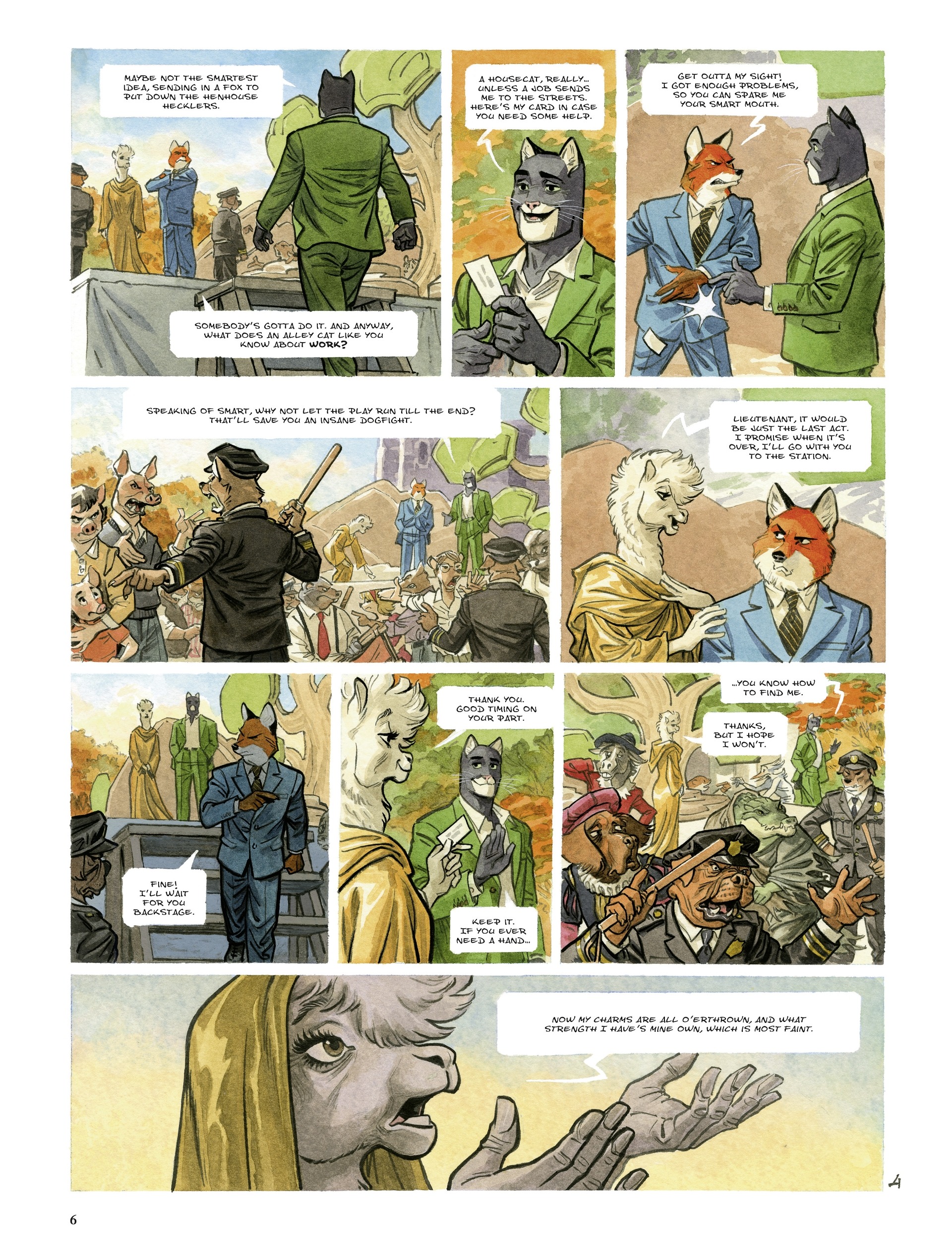 Blacksad (2016-) issue 6 - Page 6