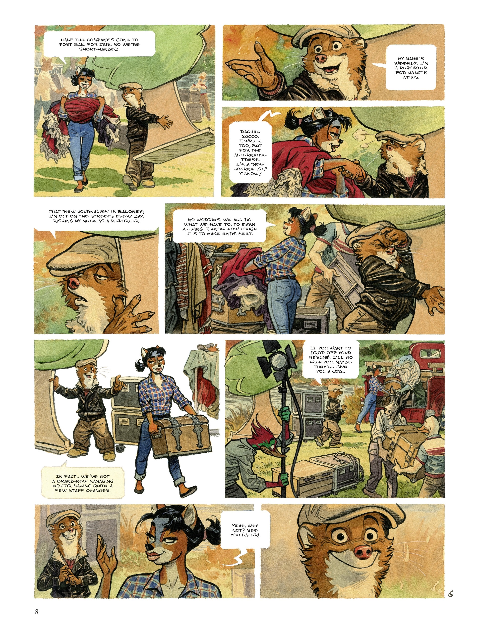 Blacksad (2016-) issue 6 - Page 8