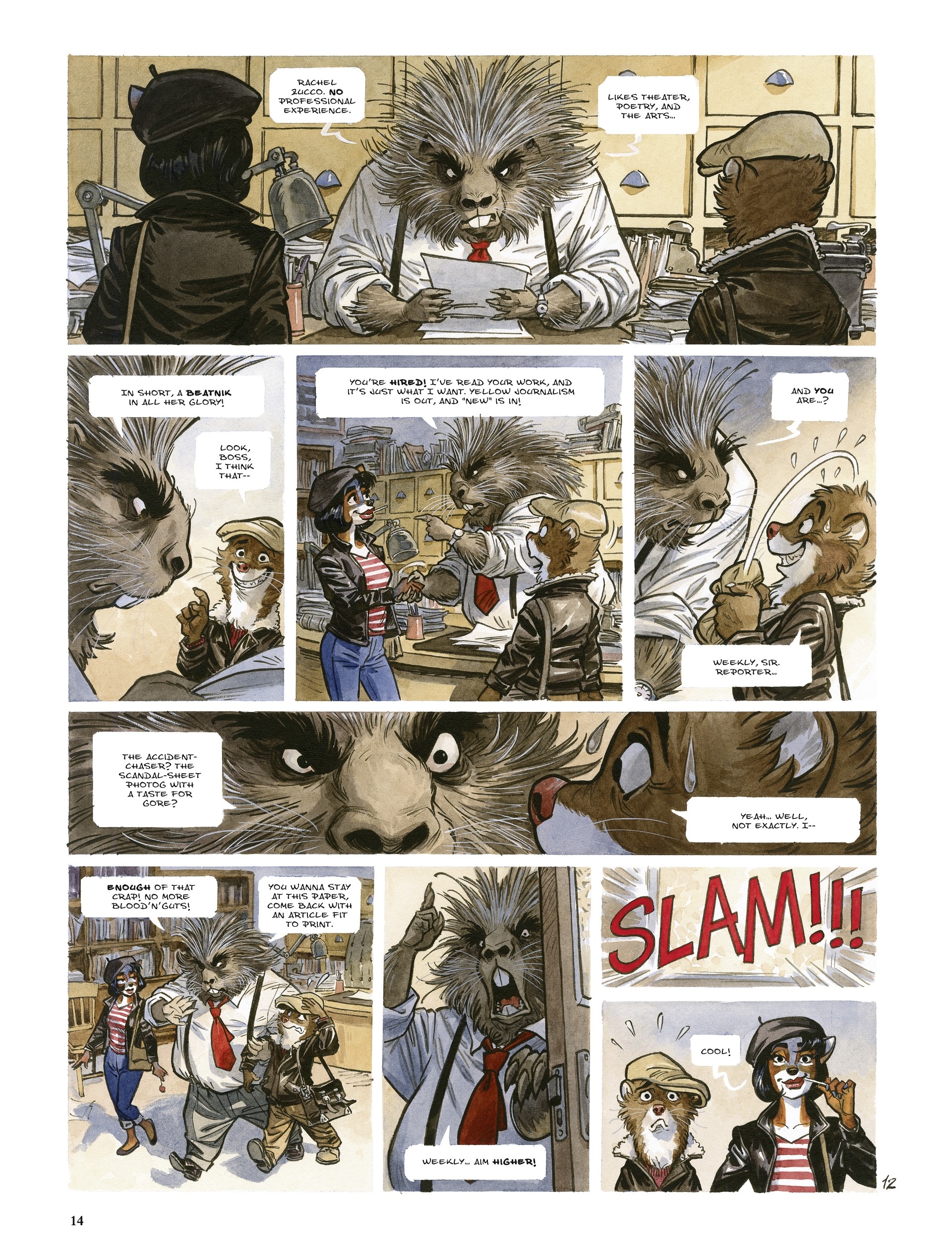 Blacksad (2016-) issue 6 - Page 14