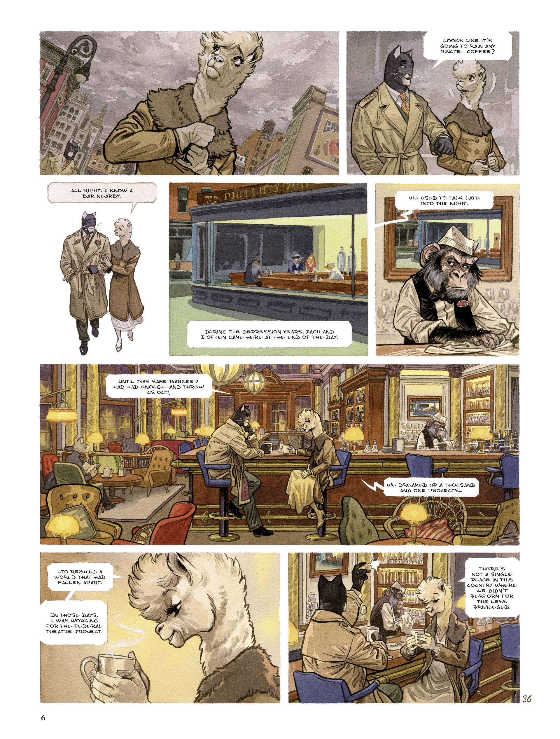 Blacksad (2016-) issue 6.1 - Page 6