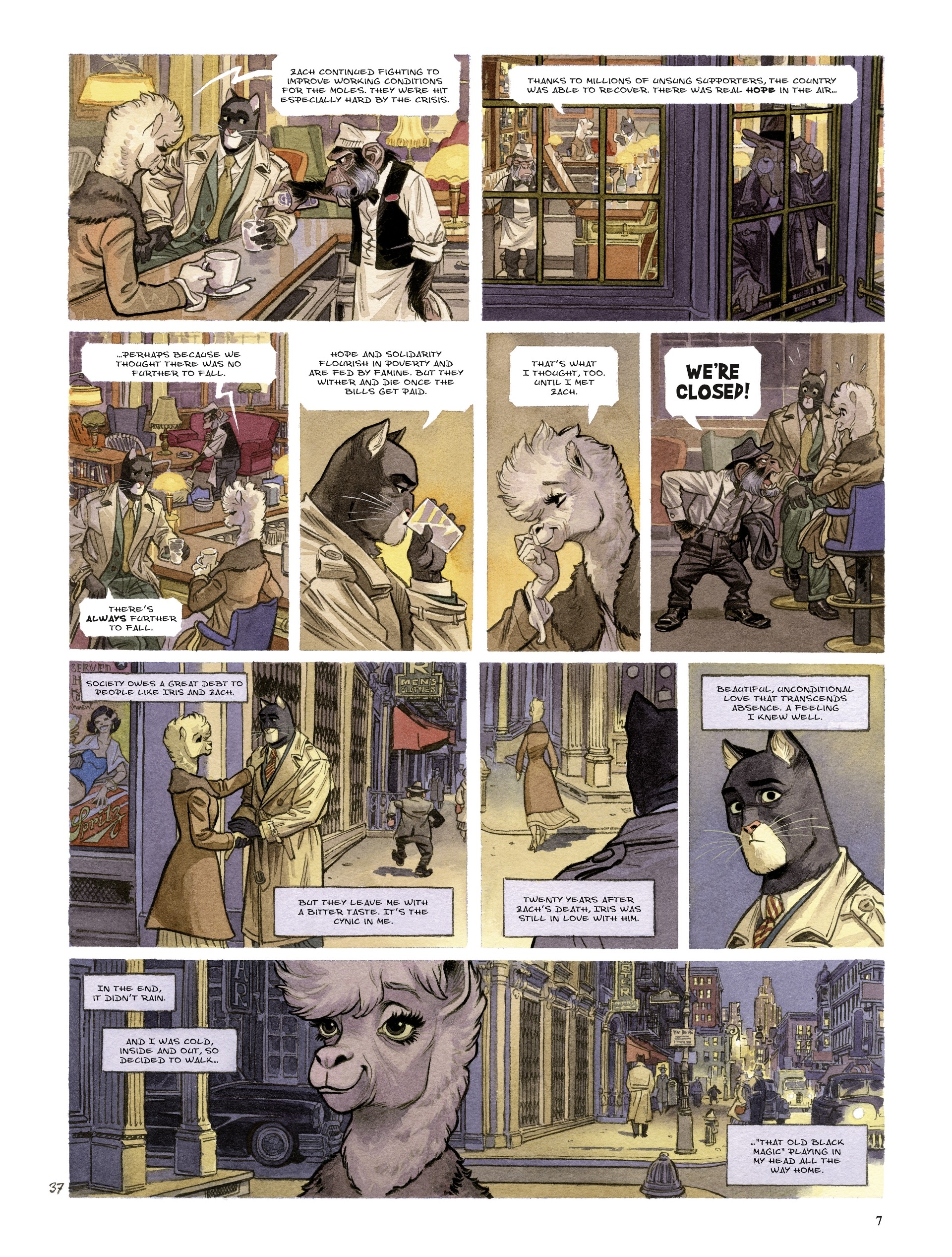 Blacksad (2016-) issue 6.1 - Page 7