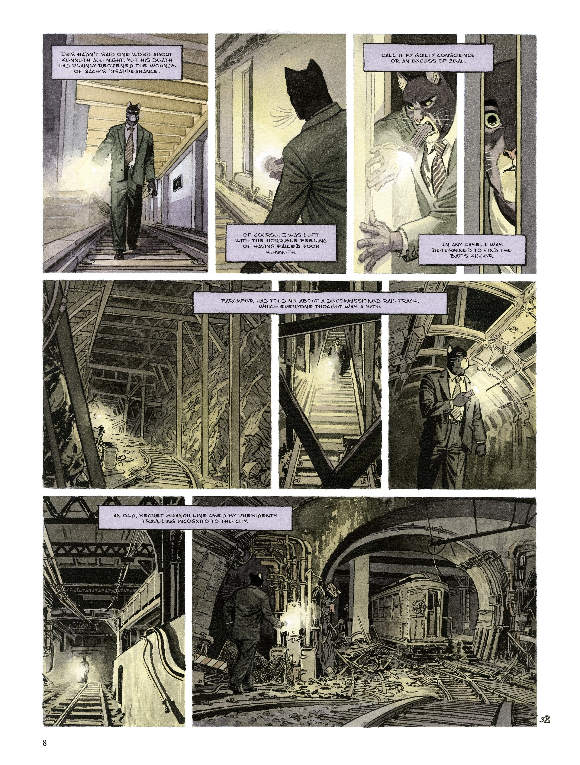 Blacksad (2016-) issue 6.1 - Page 8