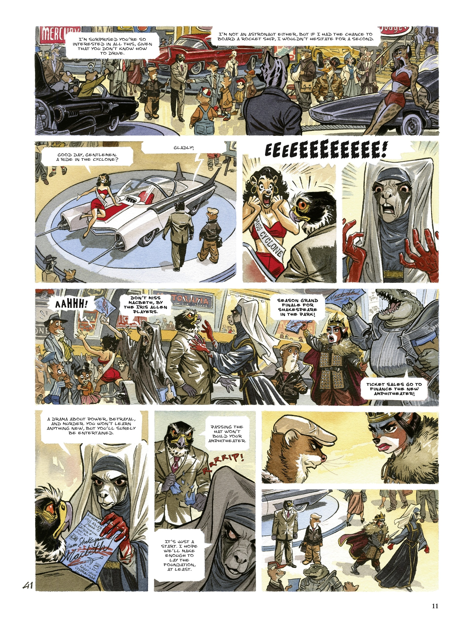 Blacksad (2016-) issue 6.1 - Page 11