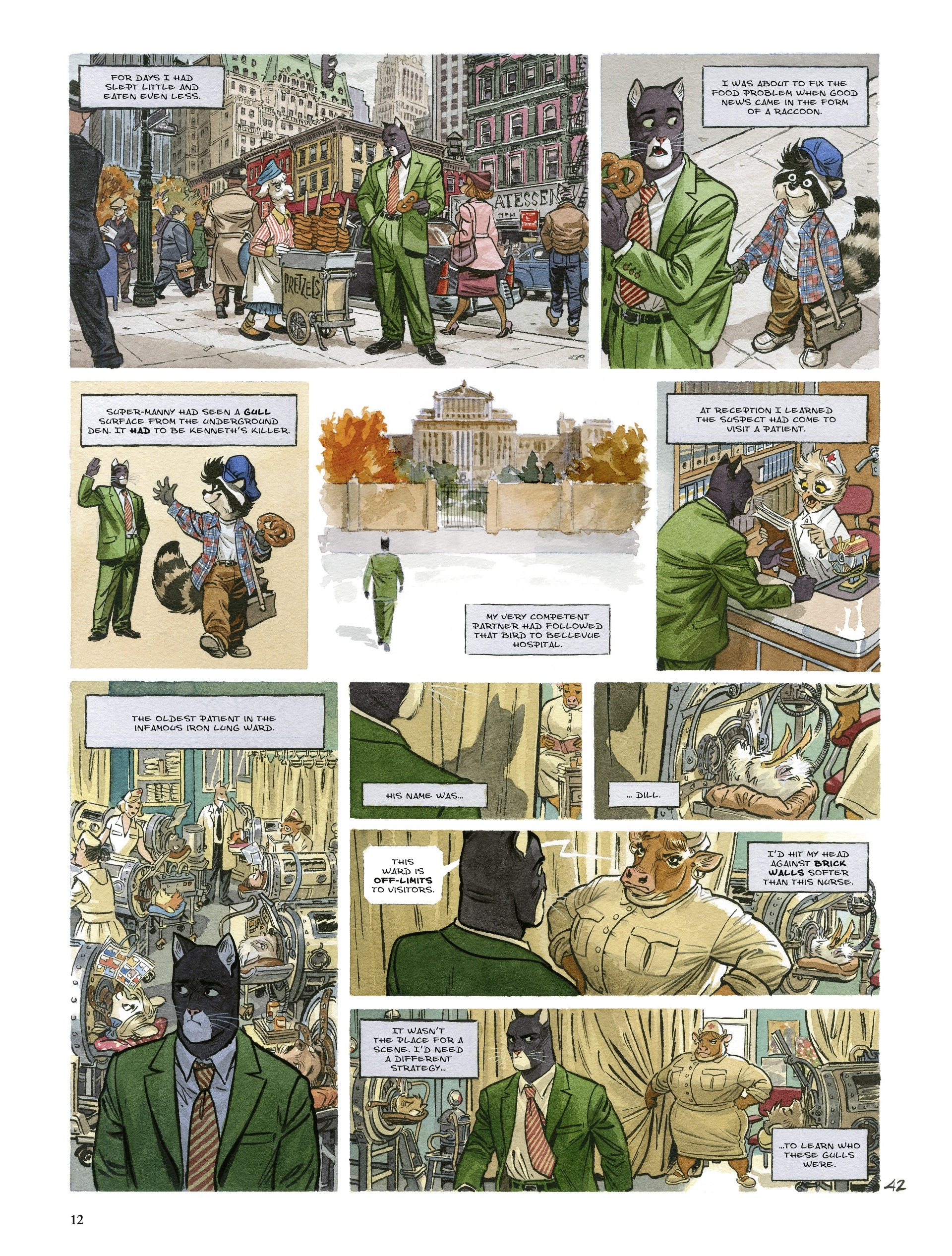 Blacksad (2016-) issue 6.1 - Page 12