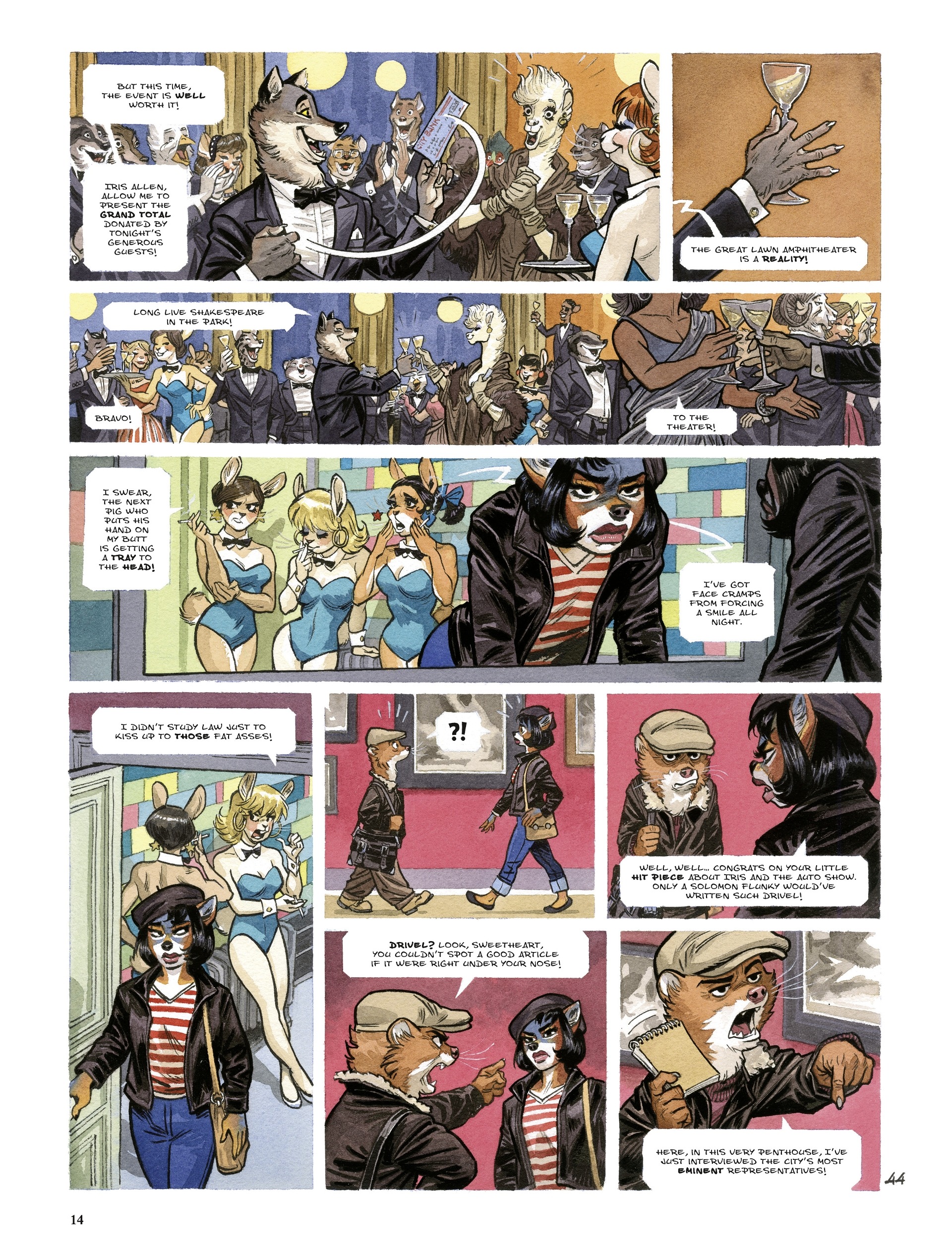 Blacksad (2016-) issue 6.1 - Page 14